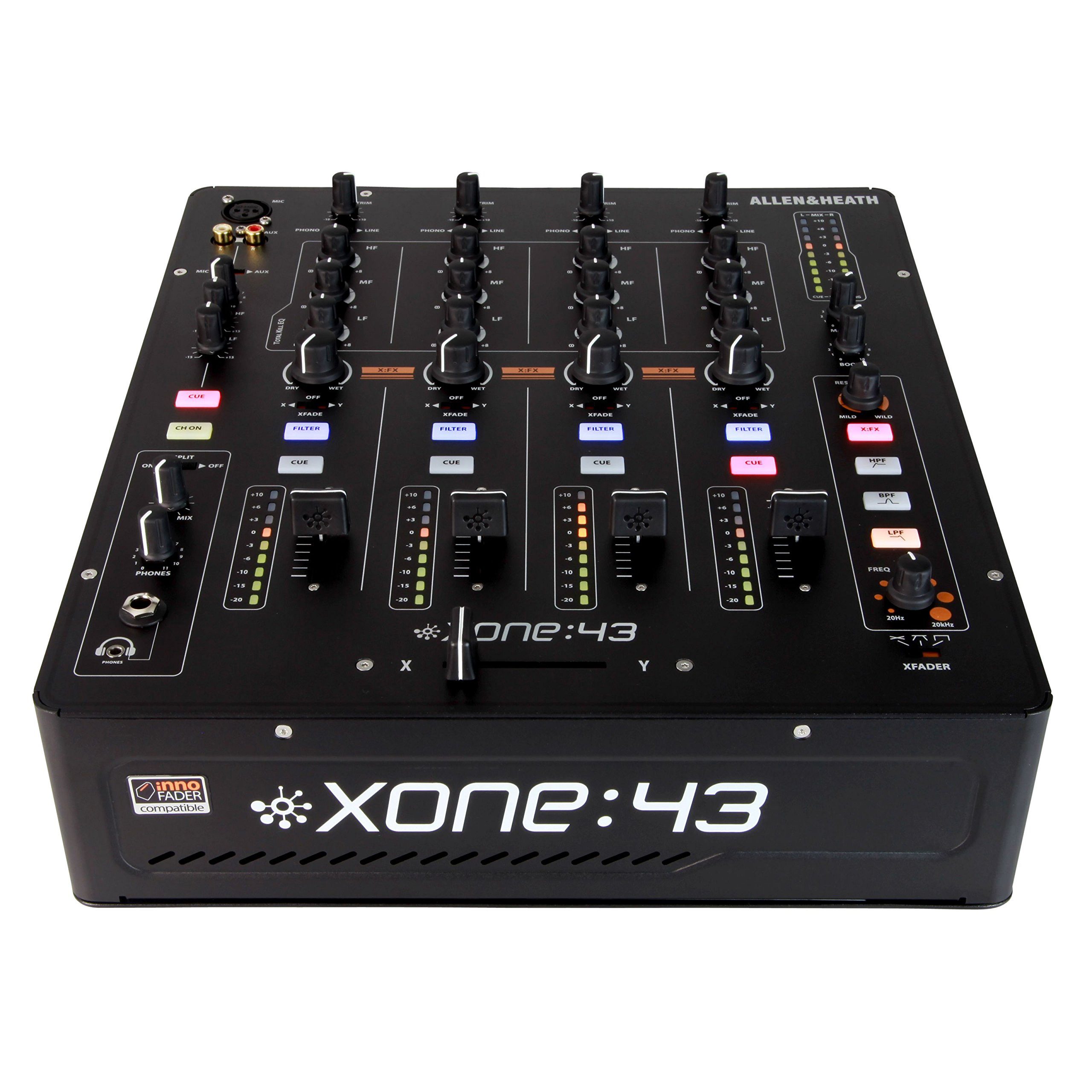 Allen & Heath Mischpult, (XONE:43, DJ-Mixer, DJ-Clubmixer), XONE:43 - DJ Mixer