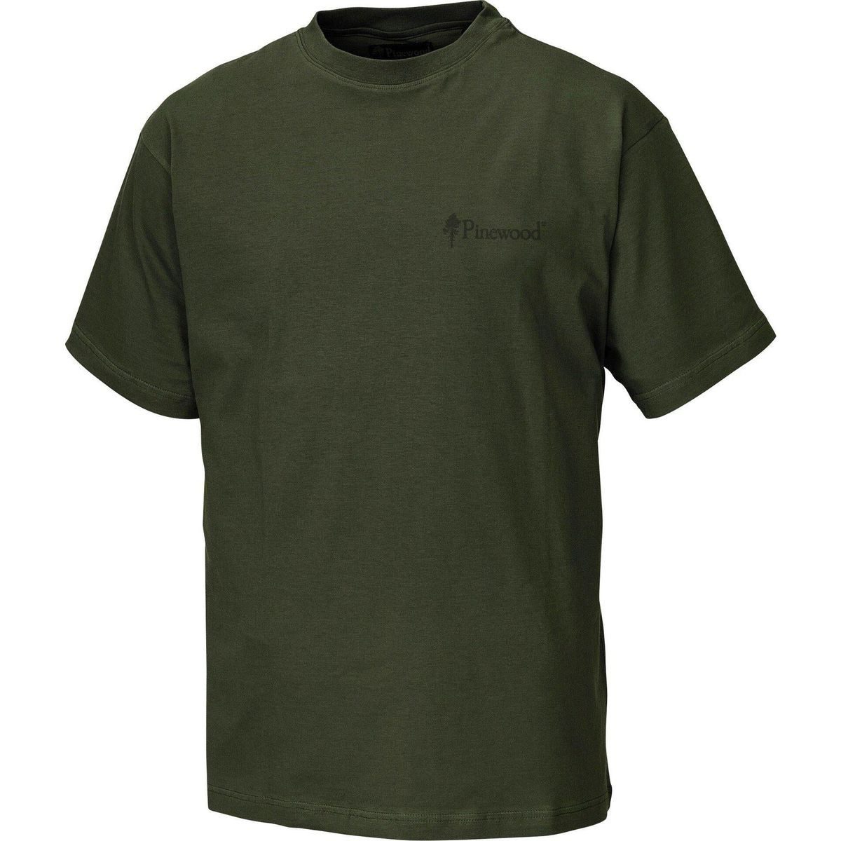 Pinewood Kurzarmshirt T-shirt 2-Pack Hochwertige Herren-T-Shirts im 2er-Pack aus Wolle, ideal für