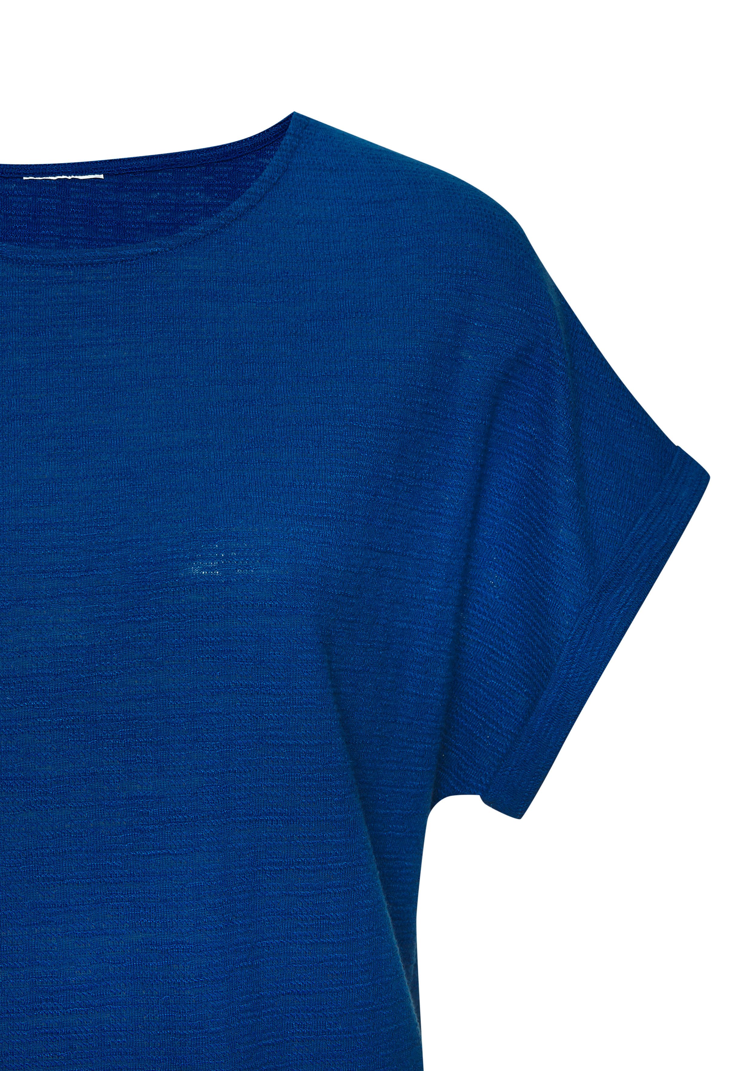 Vivance by Lascana T-Shirt mit modischer Struktur aus bügelfreier Qualität mit Baumwolle – Bild 3 von 5