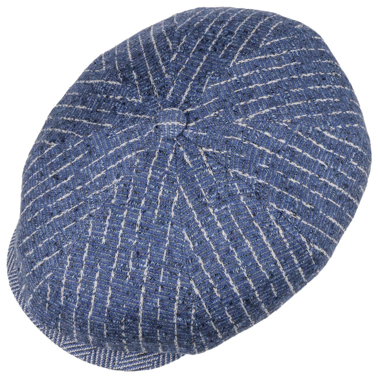 Alfonso D´Este Flat Cap (1-St) Schirmmütze mit Schirm, Made in Italy