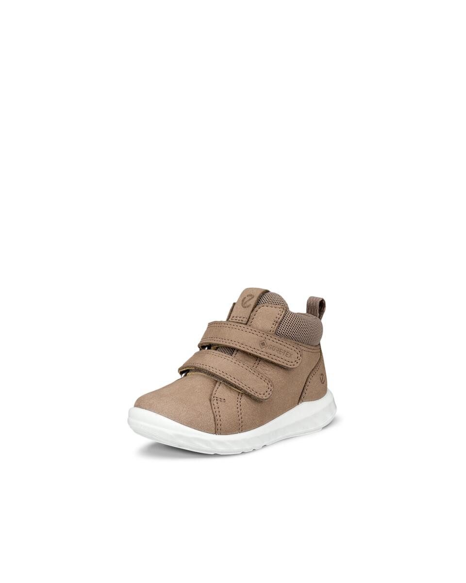 Ecco SP.1 LITE Lauflernschuh, Klettschuh, High Top Sneaker mit wasserdichter GORE-TEX Membrane