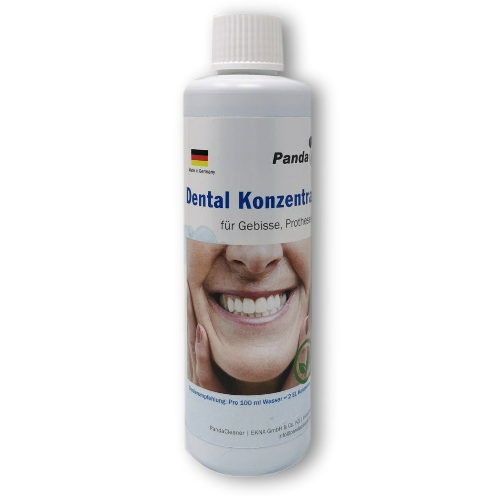 PandaCleaner Dental Konzentrat Ultraschallreiniger - Für Gebisse & Prothesen Reinigungskonzentrat (1-St. 250ml)