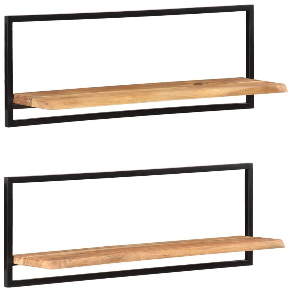 vidaXL Wandregal 100 x 35 x 24 cm (B/H/L), 2er-Set
