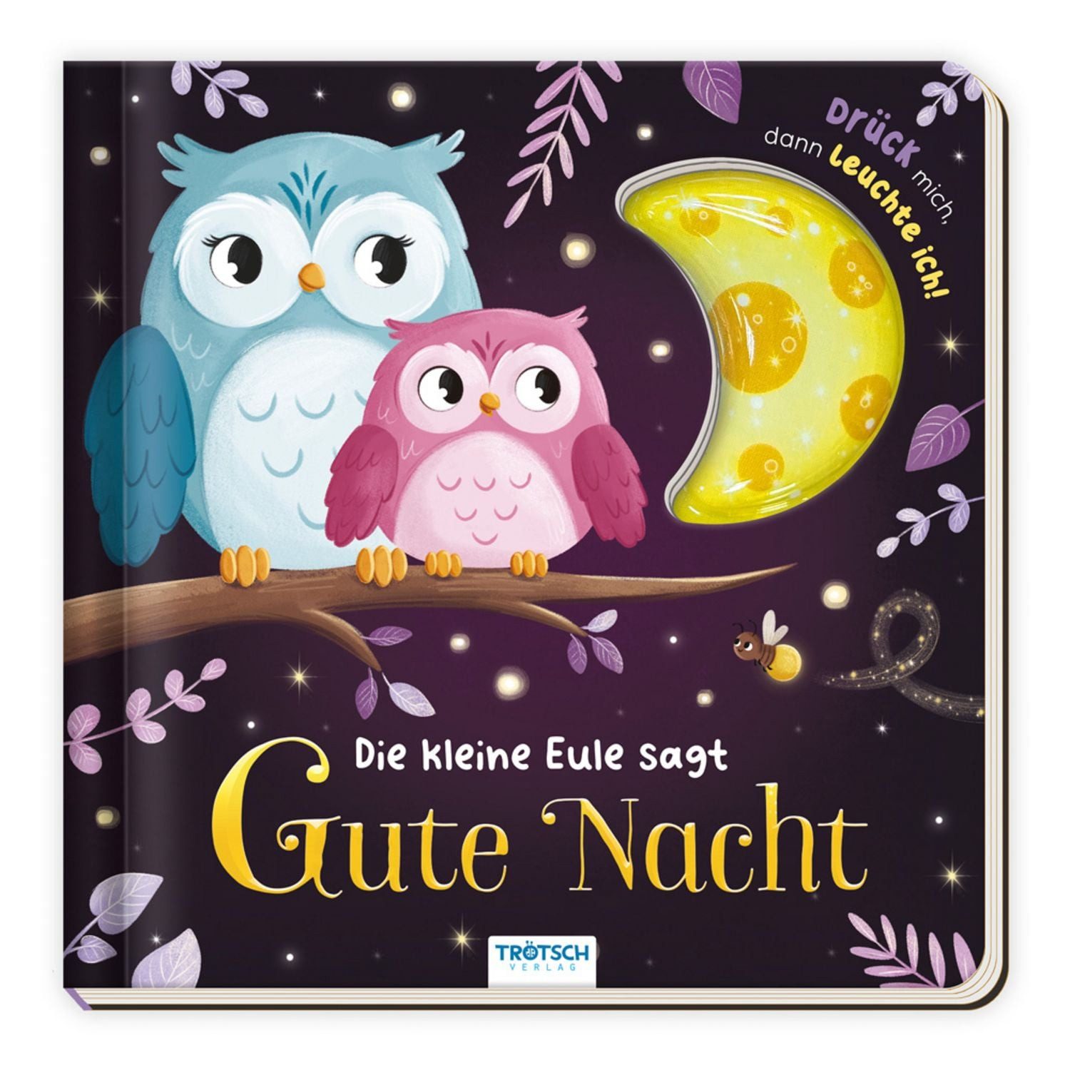 TRÖTSCH - Pappenbuch Leuchtbuch Die kleine Eule sagt Gute Nacht / diverse
