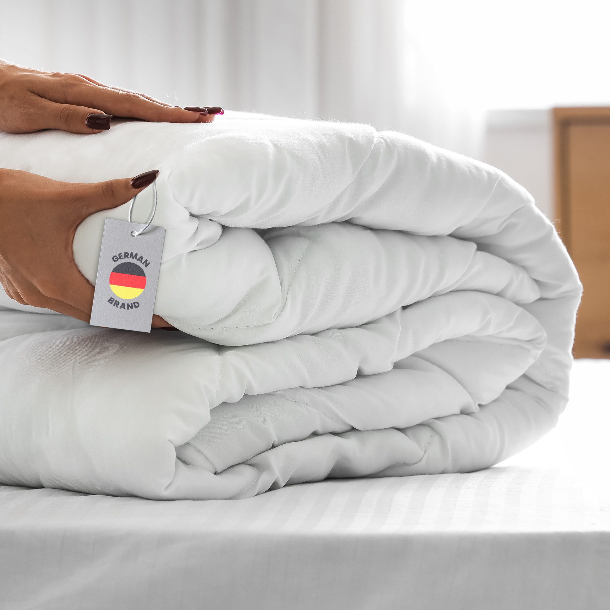 Bestlivings Bettdecke + Kopfkissen "Sabine", Füllung: 100% Polyester, Bezug günstig online kaufen