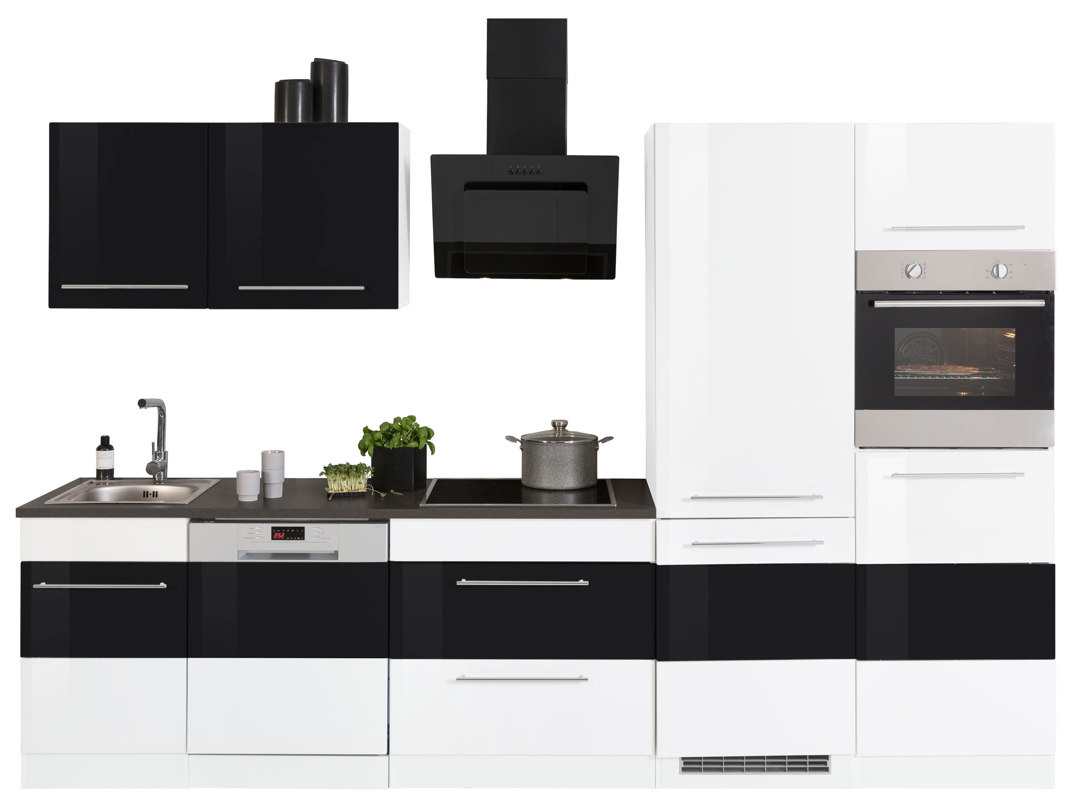 KOCHSTATION Küchenzeile KS-Trient, Breite 310 cm, günstig online kaufen