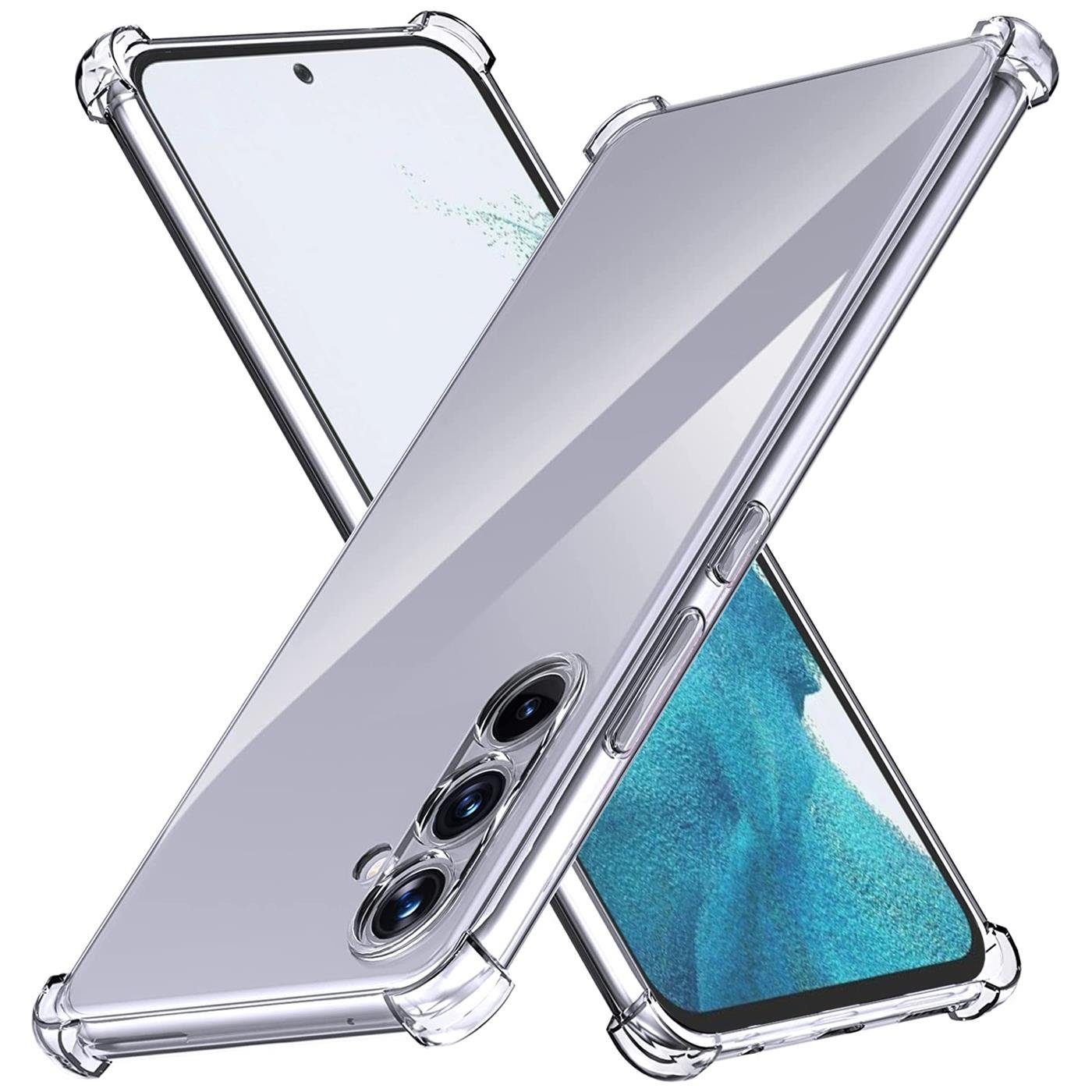 CoolGadget Handyhülle Metall Magnet Handy Case für Samsung Galaxy M11 6,4  Zoll, Hülle Outdoor Schutz Cover Rückseite Glas für Samsung M11