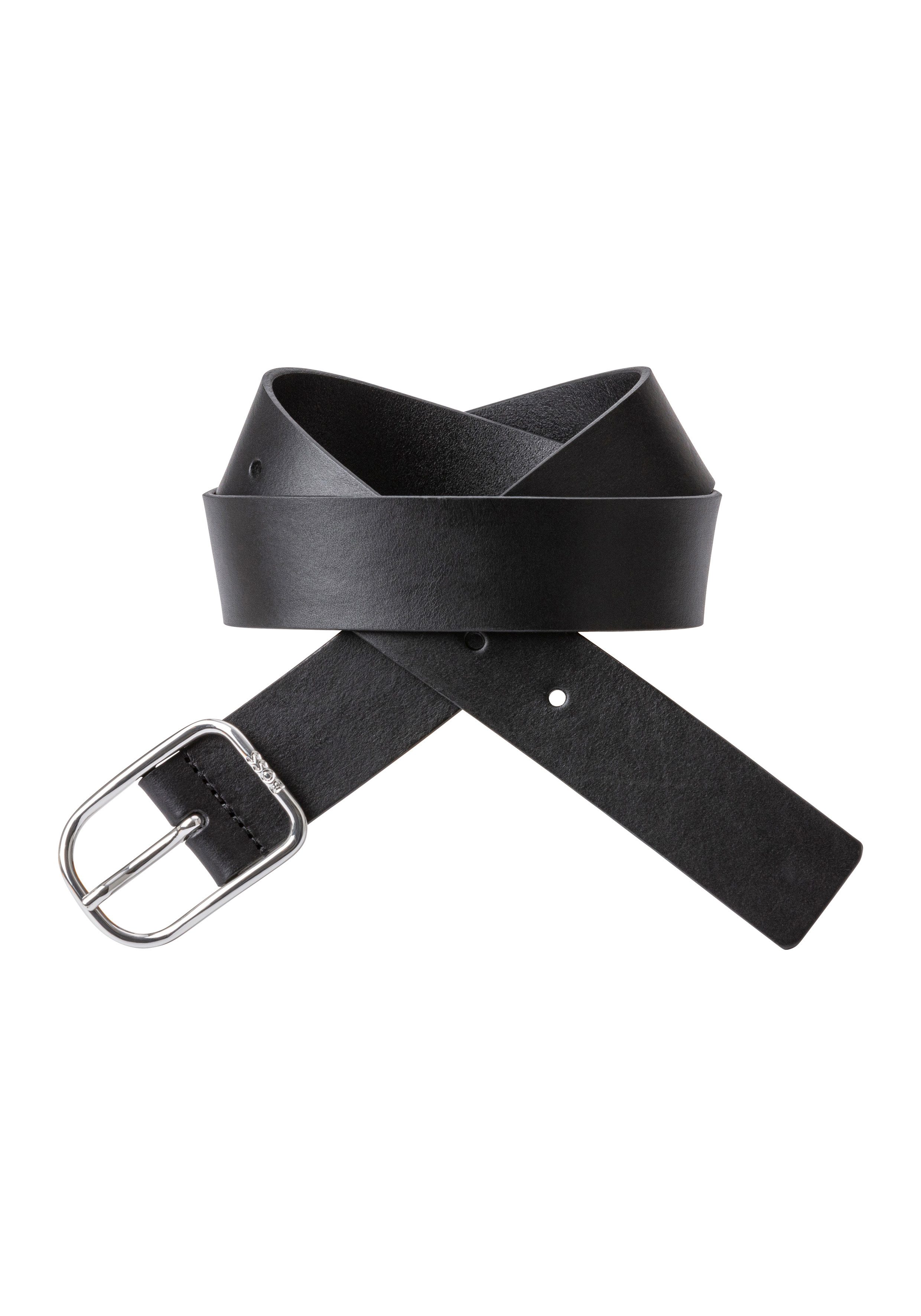 BOSS Ledergürtel Clea_Sz35 mit Einfachdornschließe günstig online kaufen