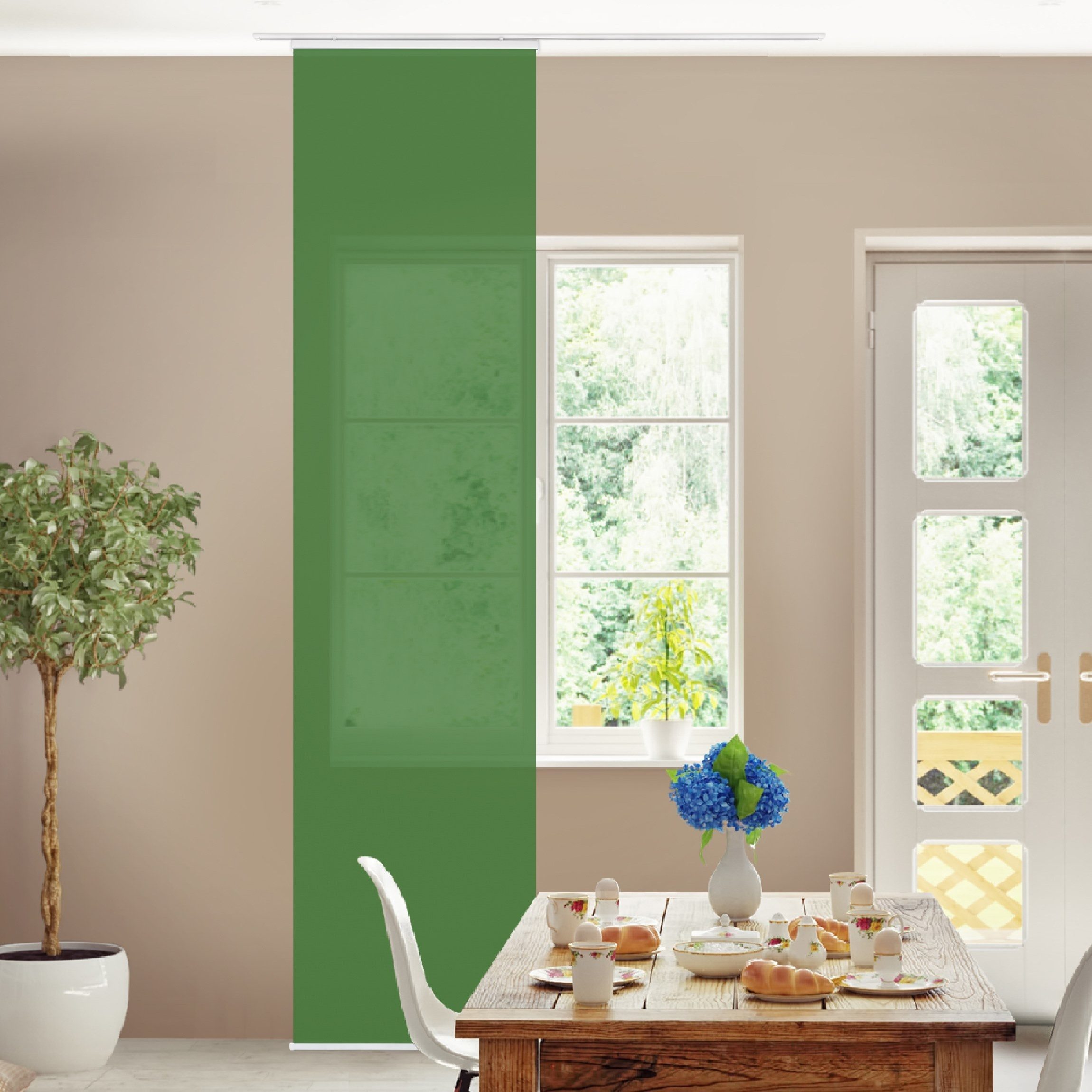 Bilderdepot24 Schiebegardine modern Flächenvorhang blickdicht Colour günstig online kaufen