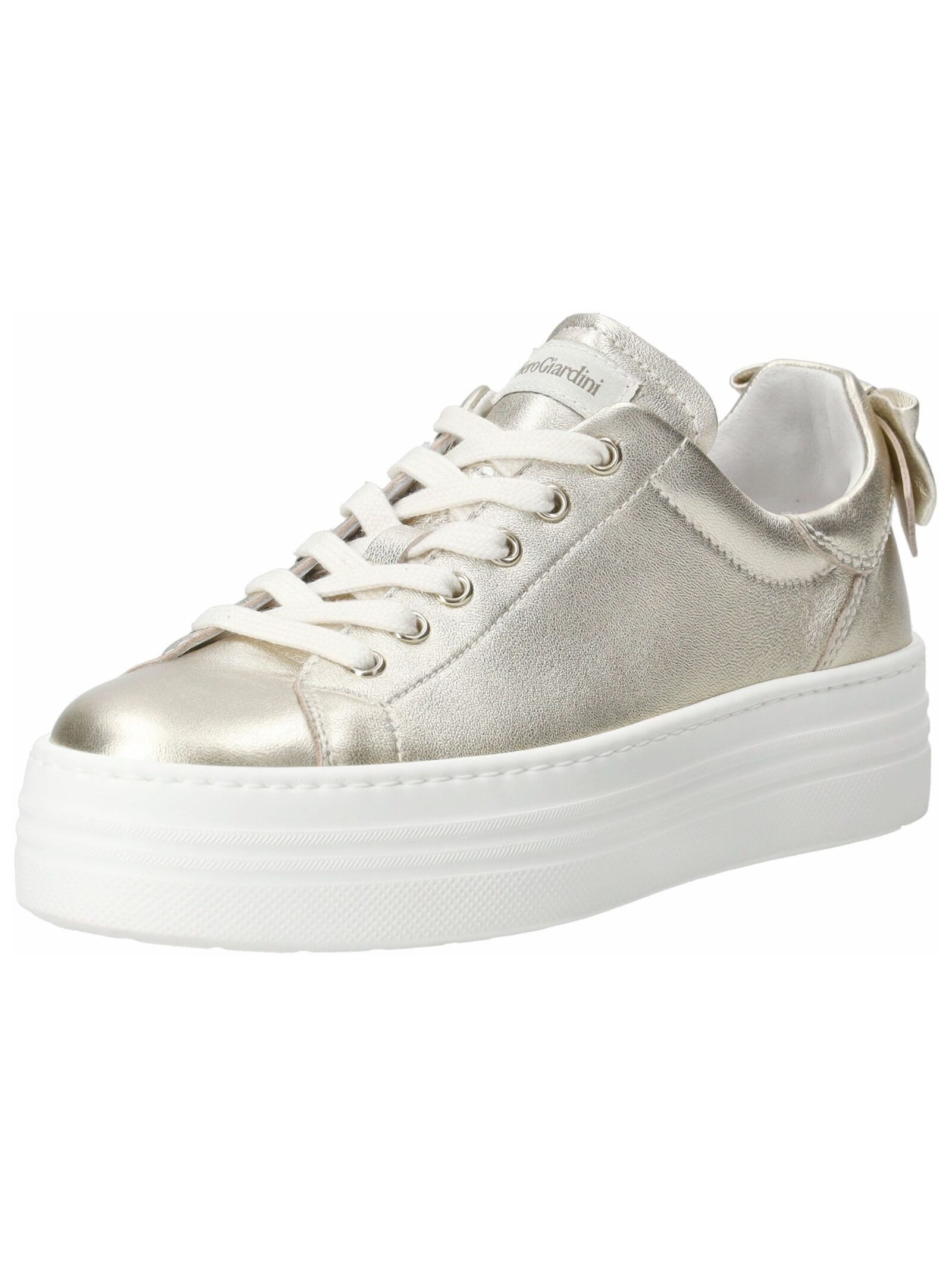 Sneaker Lederimitat Plateausneaker
