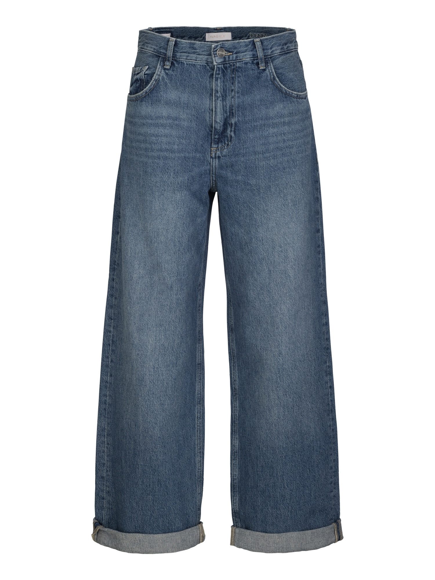 RICHROYAL 5-Pocket-Jeans D-Hose Denim lang