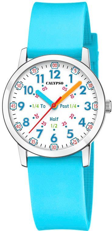 Geschenk WATCHES Quarzuhr My Lernuhr, CALYPSO K5825/3, auch First als ideal Watch,