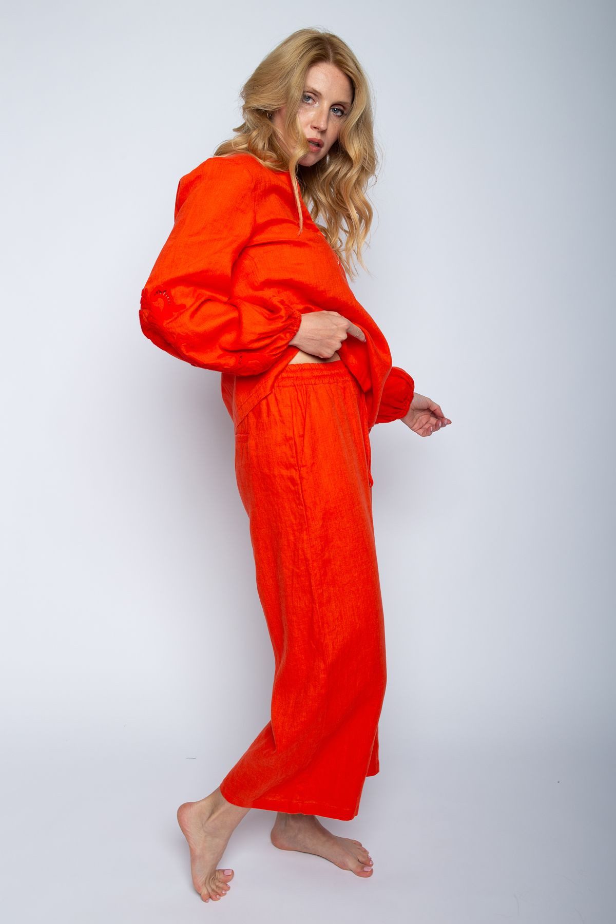 Emily Van Den Bergh Leinenhose günstig online kaufen