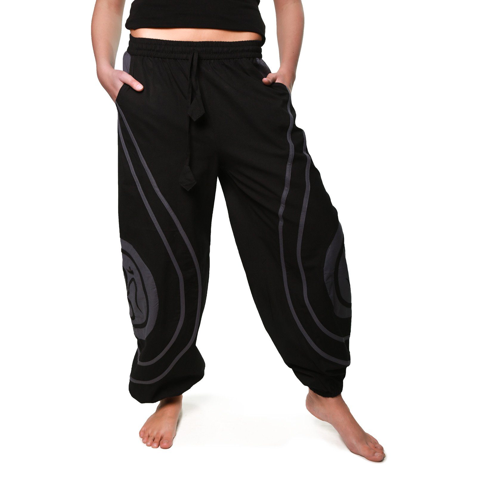 Haremshose Kunst und Magie Unisex OM Pluderhose in vielen individuellen Farben