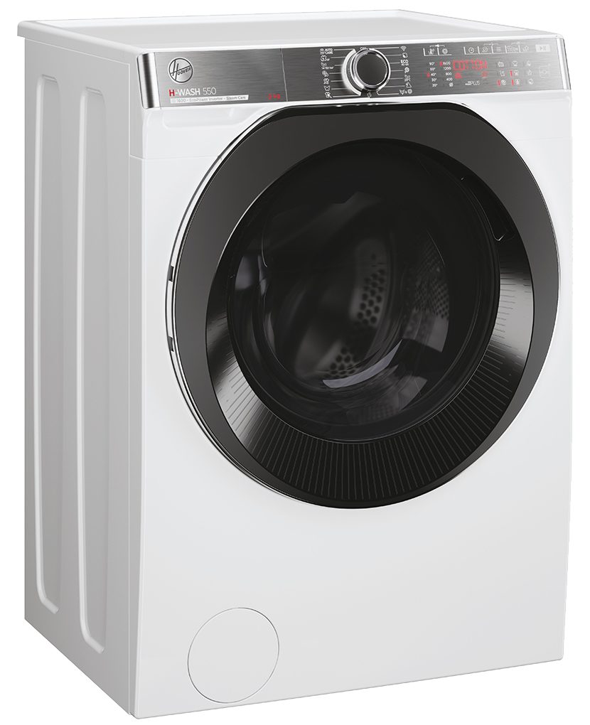 Hoover Waschmaschine H5WPB69AMBC/1-S, 9 kg, 1600 U/min, hOn App / Wi-Fi + Bluetooth, Dampf-Funktion, Mengenautomatik Plus