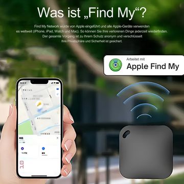HS.SUPPLY Smart Tag, Airtag kompatibel mit Apple,Find My'' - Schlüsselfinder GPS-Tracker