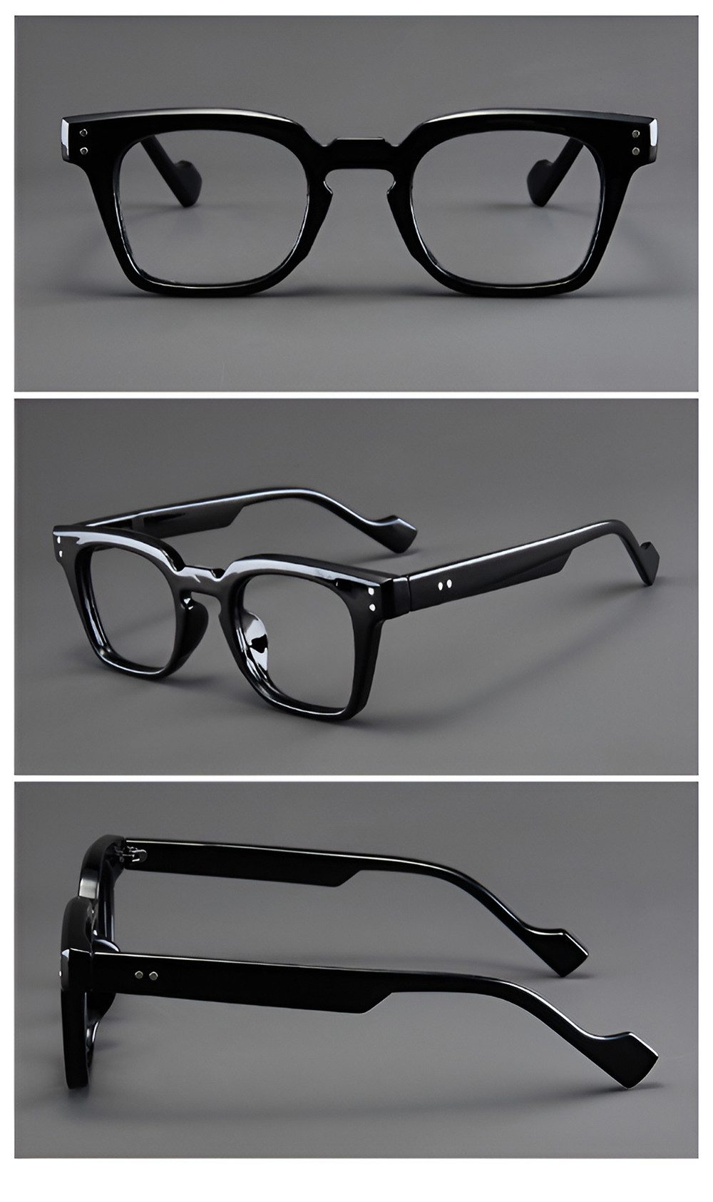 PACIEA Lesebrille Damen Herren Vintage Mehrfarbig Anti Blaulicht