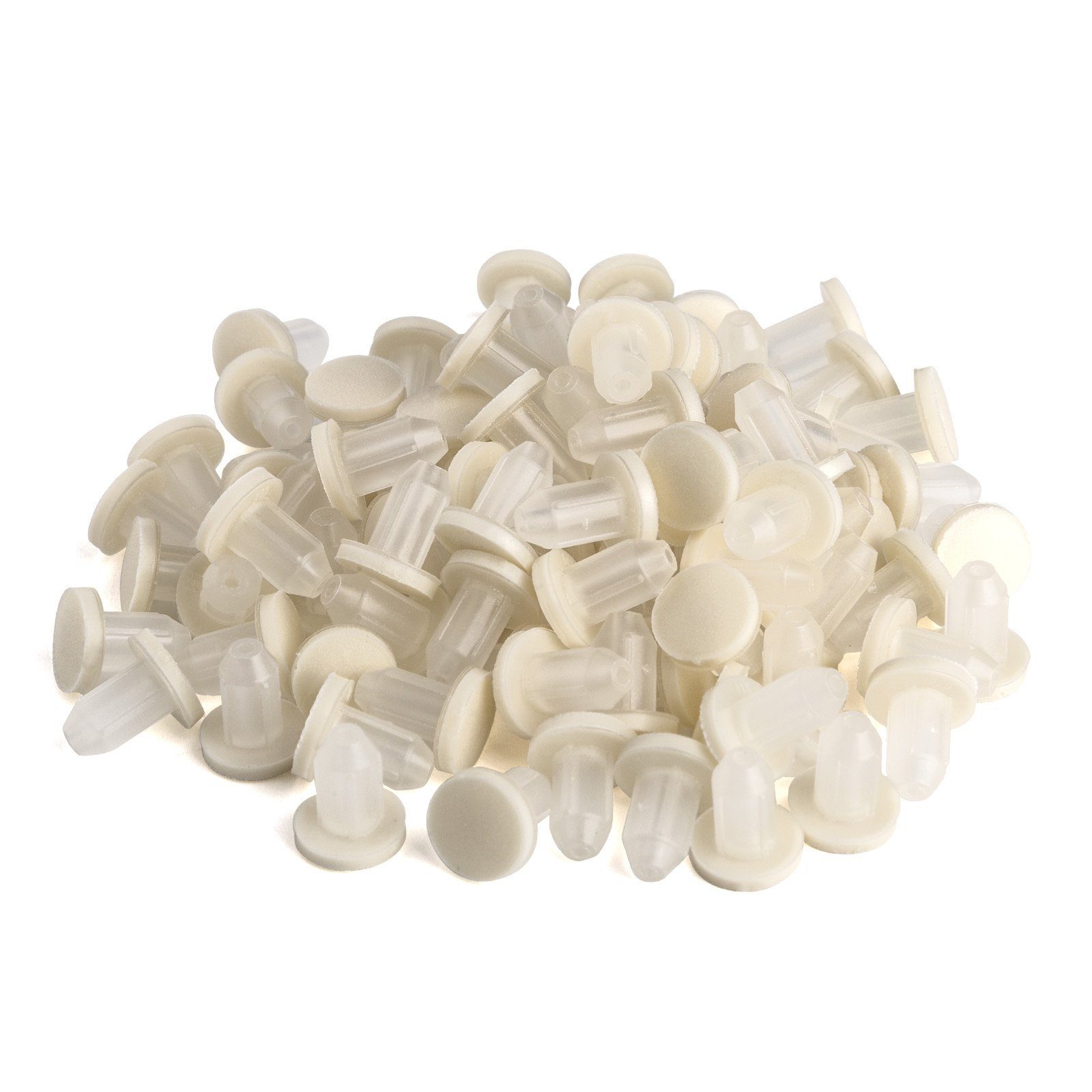 SO-TECH® Möbelbeschlag 100 x Türpuffer Möbelpuffer Ø 8 mm für Bohrloch-Ø 5 mm (1000 St)