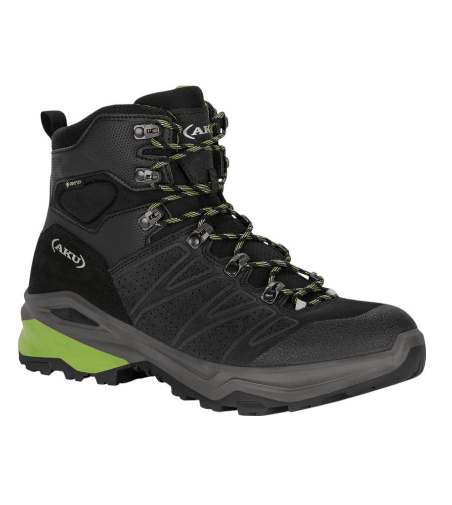 AKU Adapta SD GTX (Wildleder, wasserdicht) anthrazitgrau/grün Herren Wanderschuh