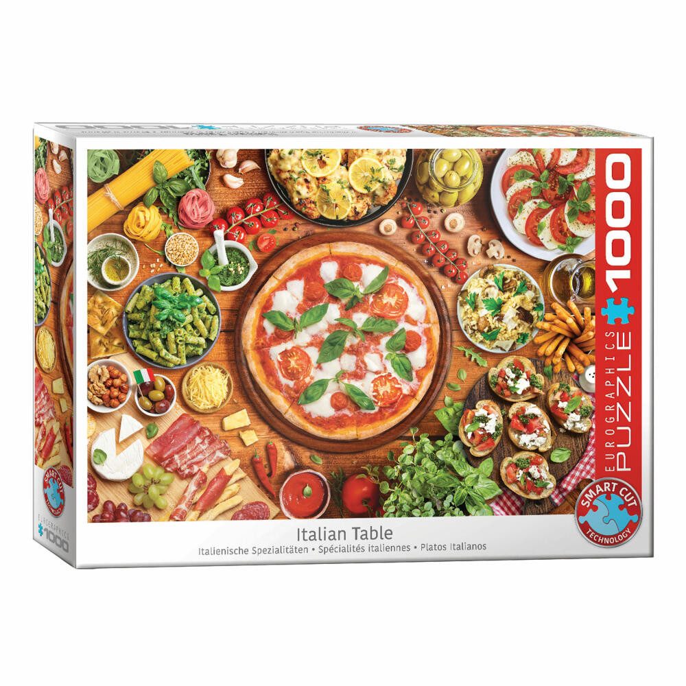 EUROGRAPHICS Puzzle Italienische Spezialitäten, 1000 Puzzleteile