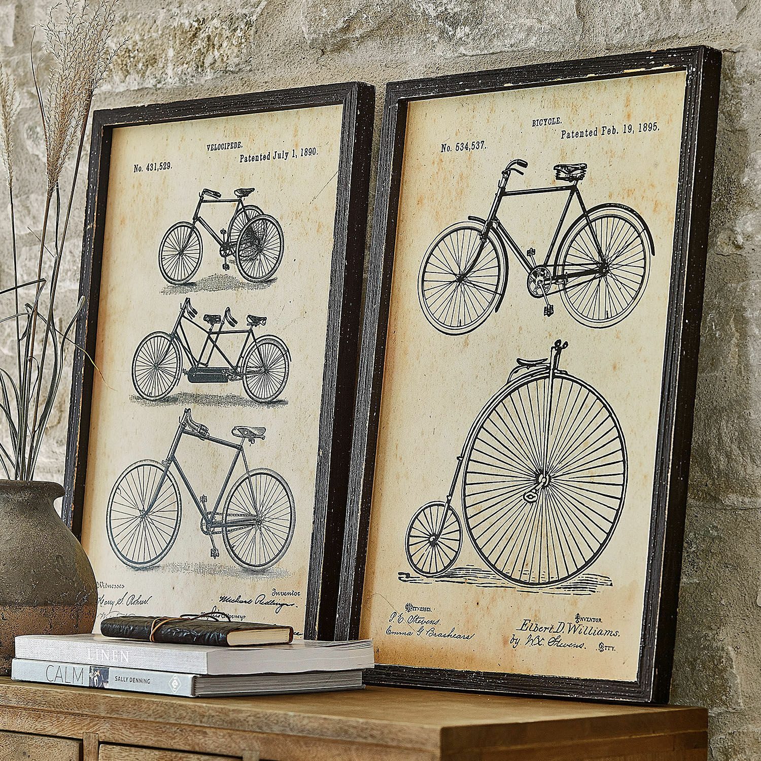 Mirabeau Wanddekoobjekt Bild 2er Set Golovine günstig online kaufen