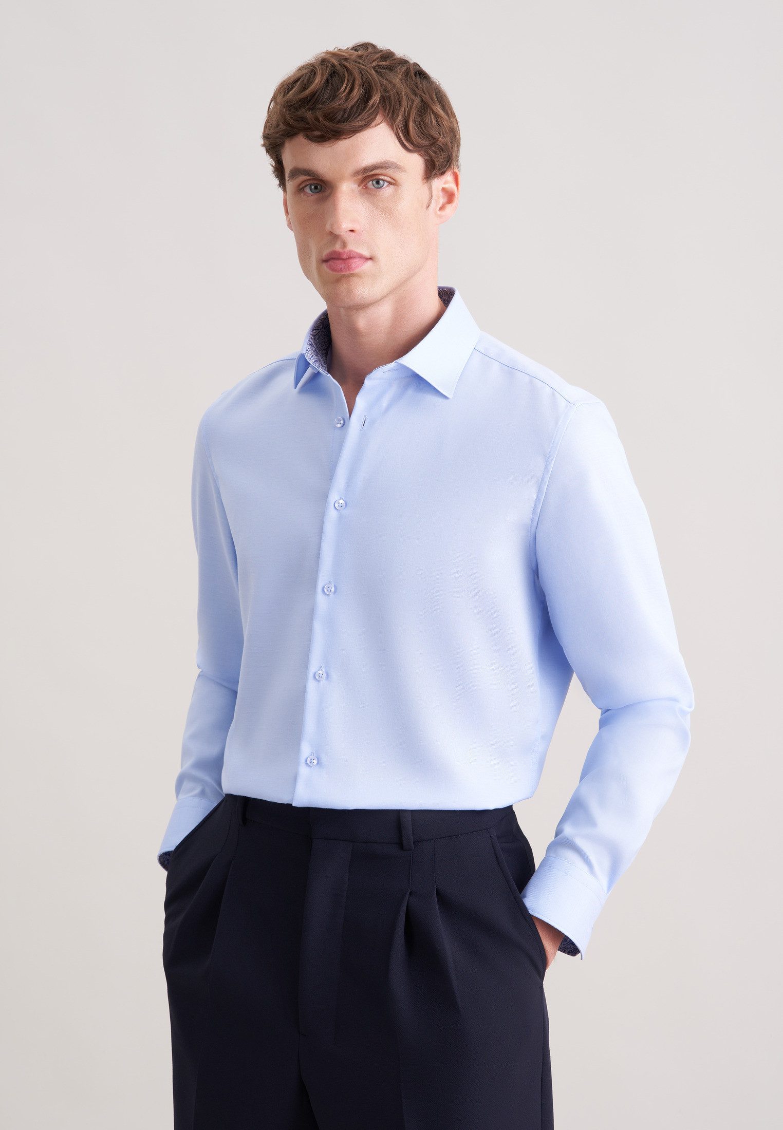 Businesshemd Schwarze Rose