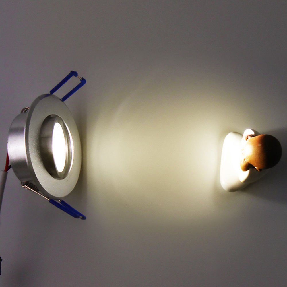Rosnek LED Einbauleuchte 3W, Einbaustrahler, Runder günstig online kaufen