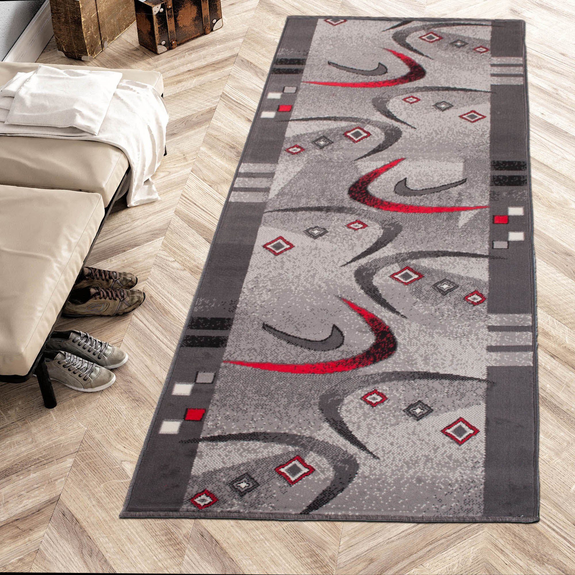 Mazovia Läufer Läufer Flurläufer Modern für günstig online kaufen