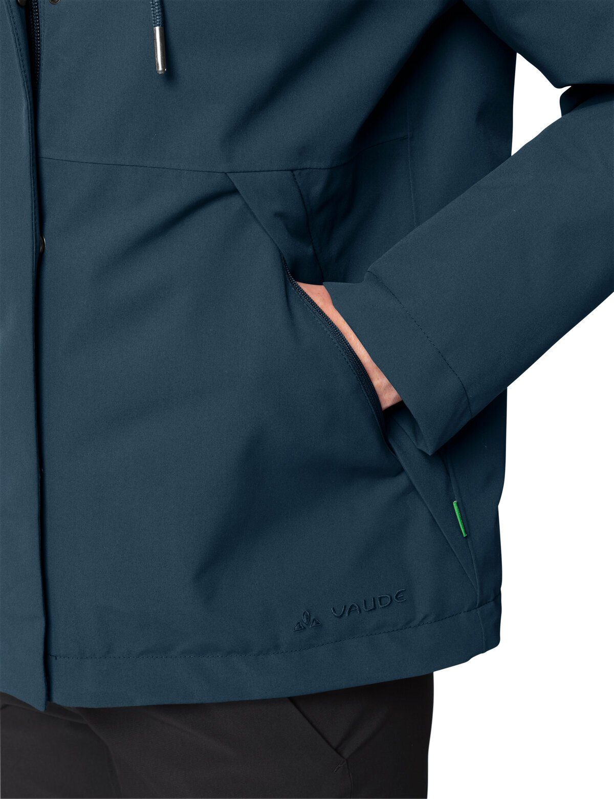 Jacket (1-St) Klimaneutral dark VAUDE kompensiert Women's Coreway Outdoorjacke sea