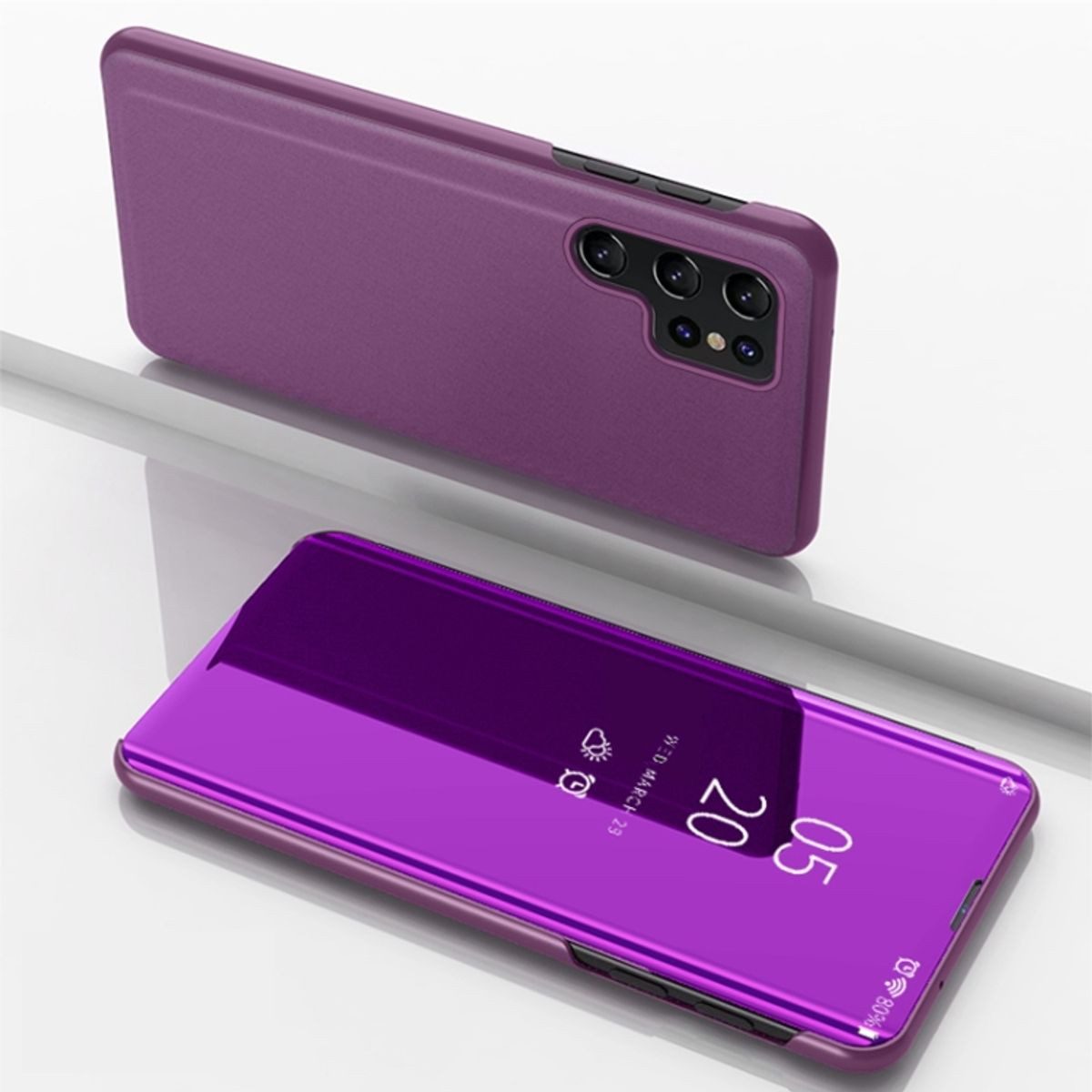 König Design Handyhülle Samsung Galaxy S22 Ultra 5G, Schutzhülle Schutztasche Case Cover Etuis 360 Grad