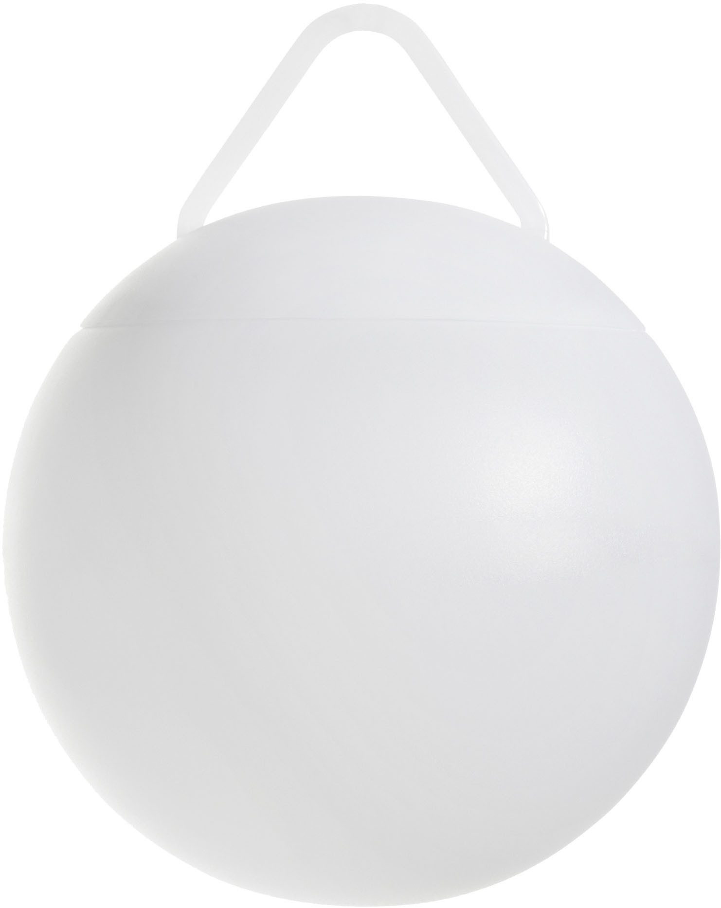 EGLO LED Außen-Stehlampe POGGIOBELLO Spießleuchte - - LED - 0,45W - IP44, Dimmfunktion, Ein-/Ausschalter, Farbwechsel, RGB, dimmbar über Fernbedienung, mehrere Helligkeitsstufen, LED fest integriert, RGB, LED Kugel, Gartenkugel, Leuchtkugel, Akku-Gartenleuchte, Ø20 cm