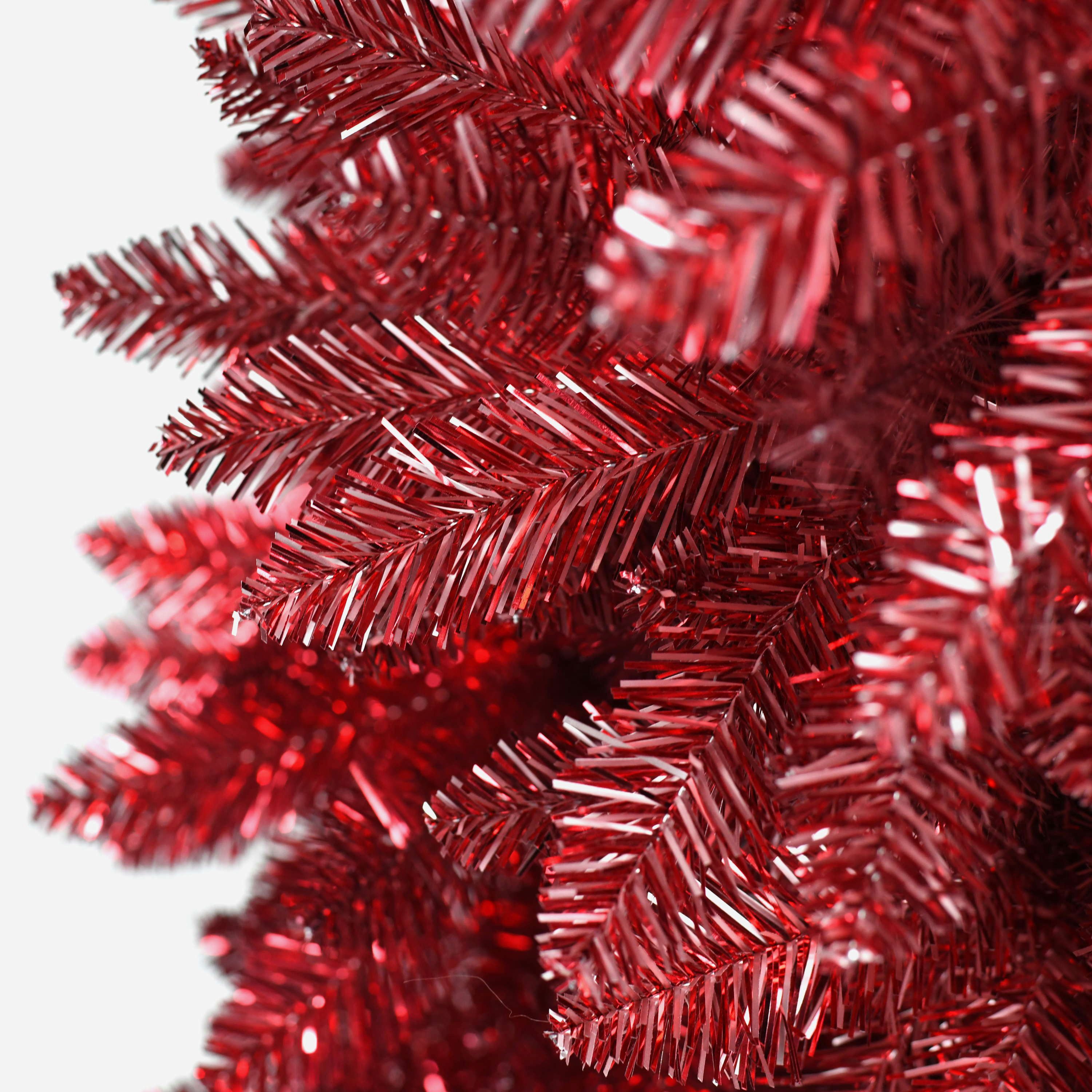 artplants Künstlicher Weihnachtsbaum Kunst Tanne LAS Vegas Speed, 150 cm, Ø 75 cm