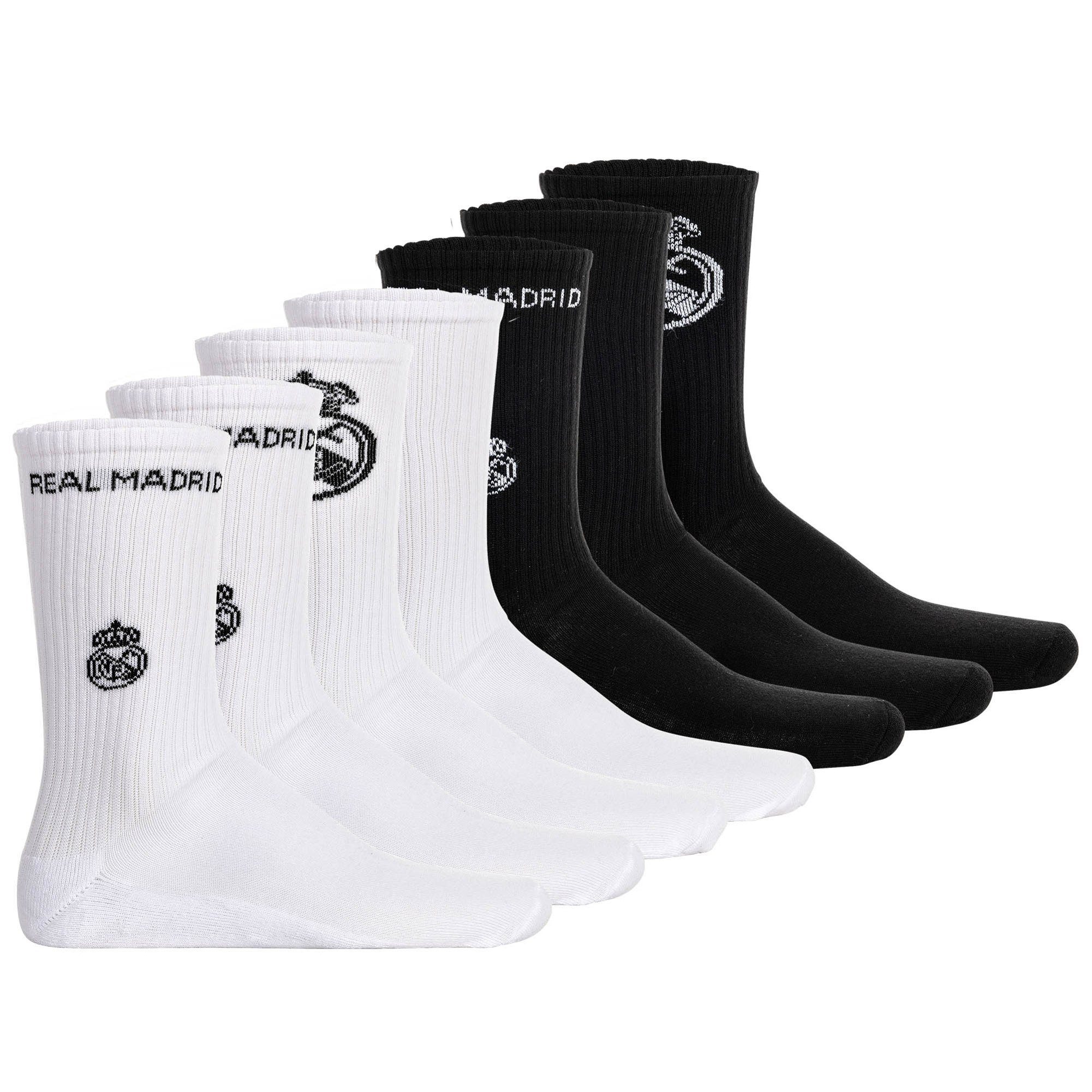 Real Madrid Kurzsocken Unisex Socken 7er Pack Baumwolle (Packung, 7er Pack)