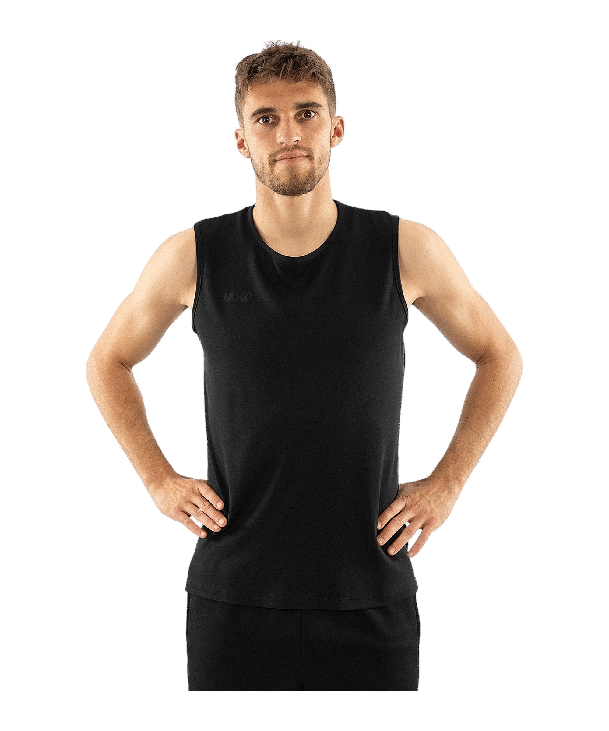 Jako T-Shirt JAKO Uni Tanktop Ärmellose Shirts Herren, Unisex Polyester