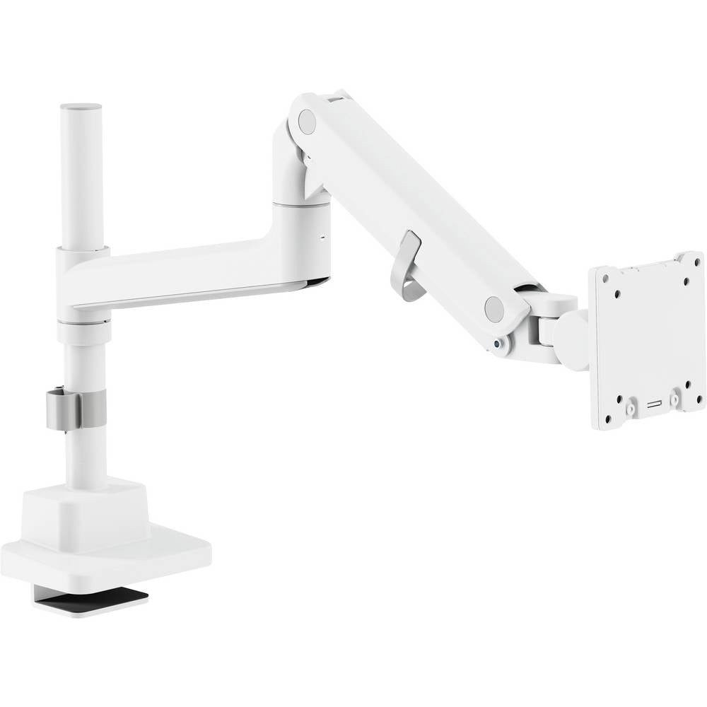 Digitus Monitor-Halterung Monitor-Tischhalterung 1 Display(s) 144,8 cm (57) Weiß Drehbar, (Ausziehbar, Höhenverstellbar, Schwenkbar)