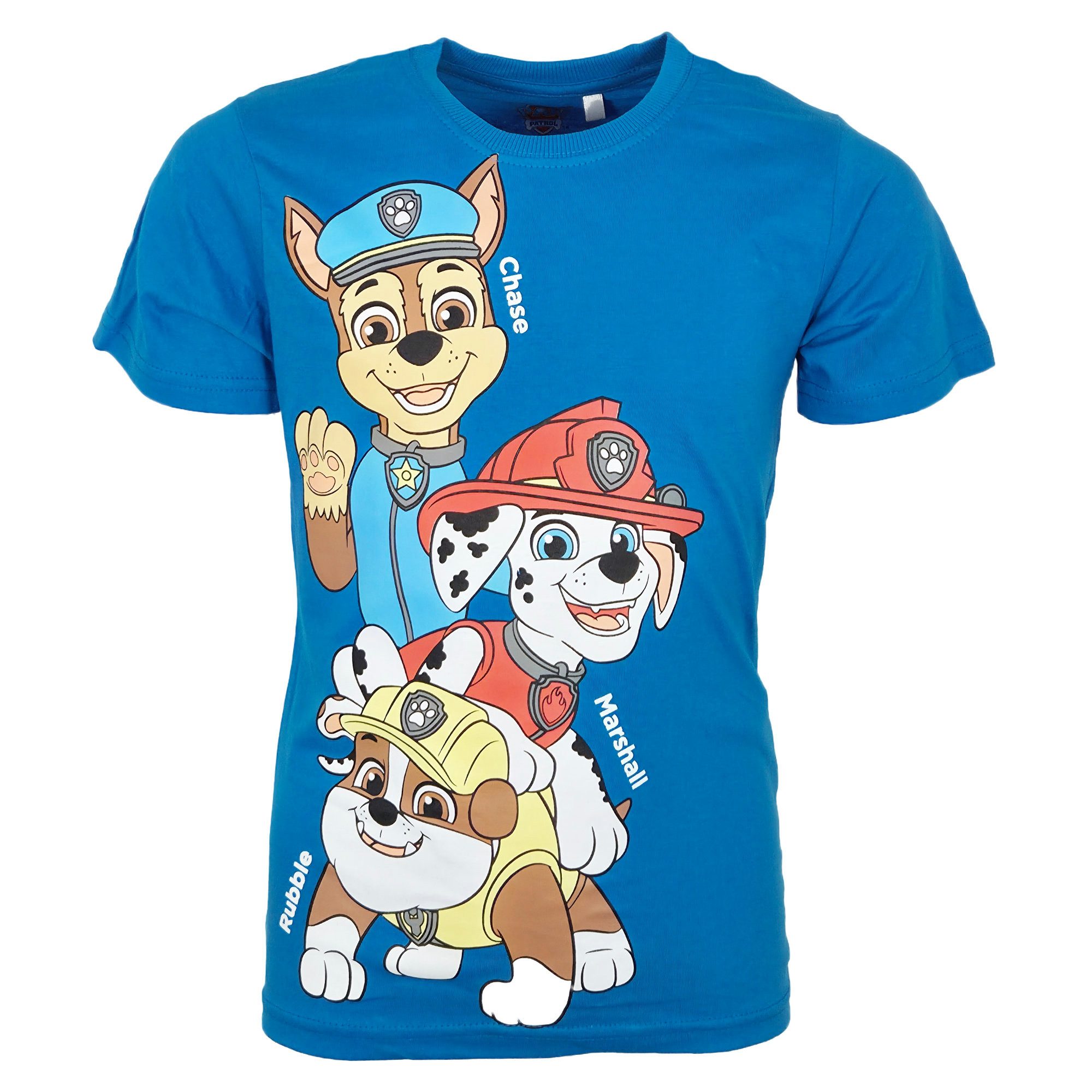 Print-Shirt Paw Patrol Chase Rubble Kinder Jungen kurzarm T-Shirt Shirt
