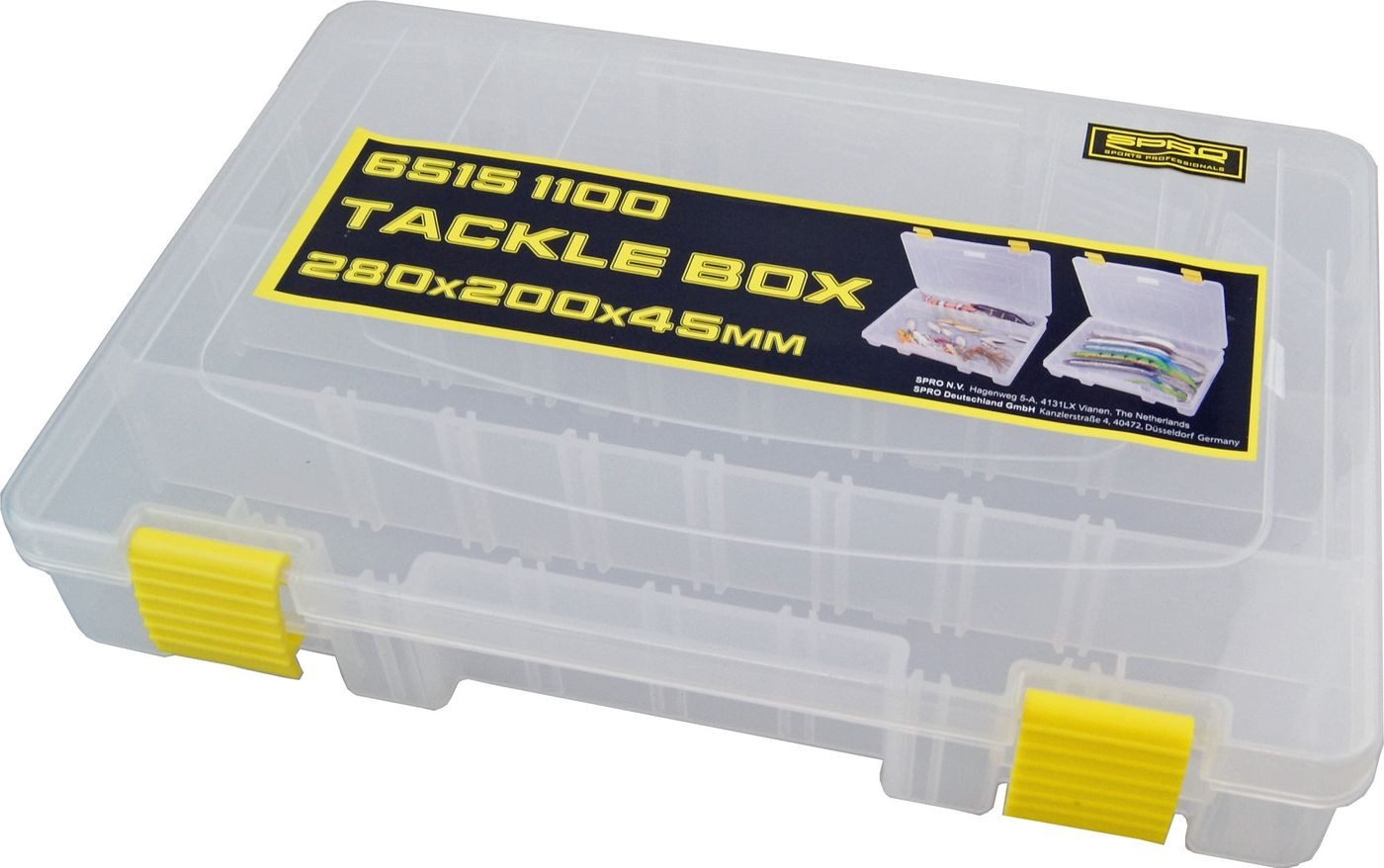 SPRO Angelkoffer Spro Tackle Box 28x20x4,5cm - Angelbox