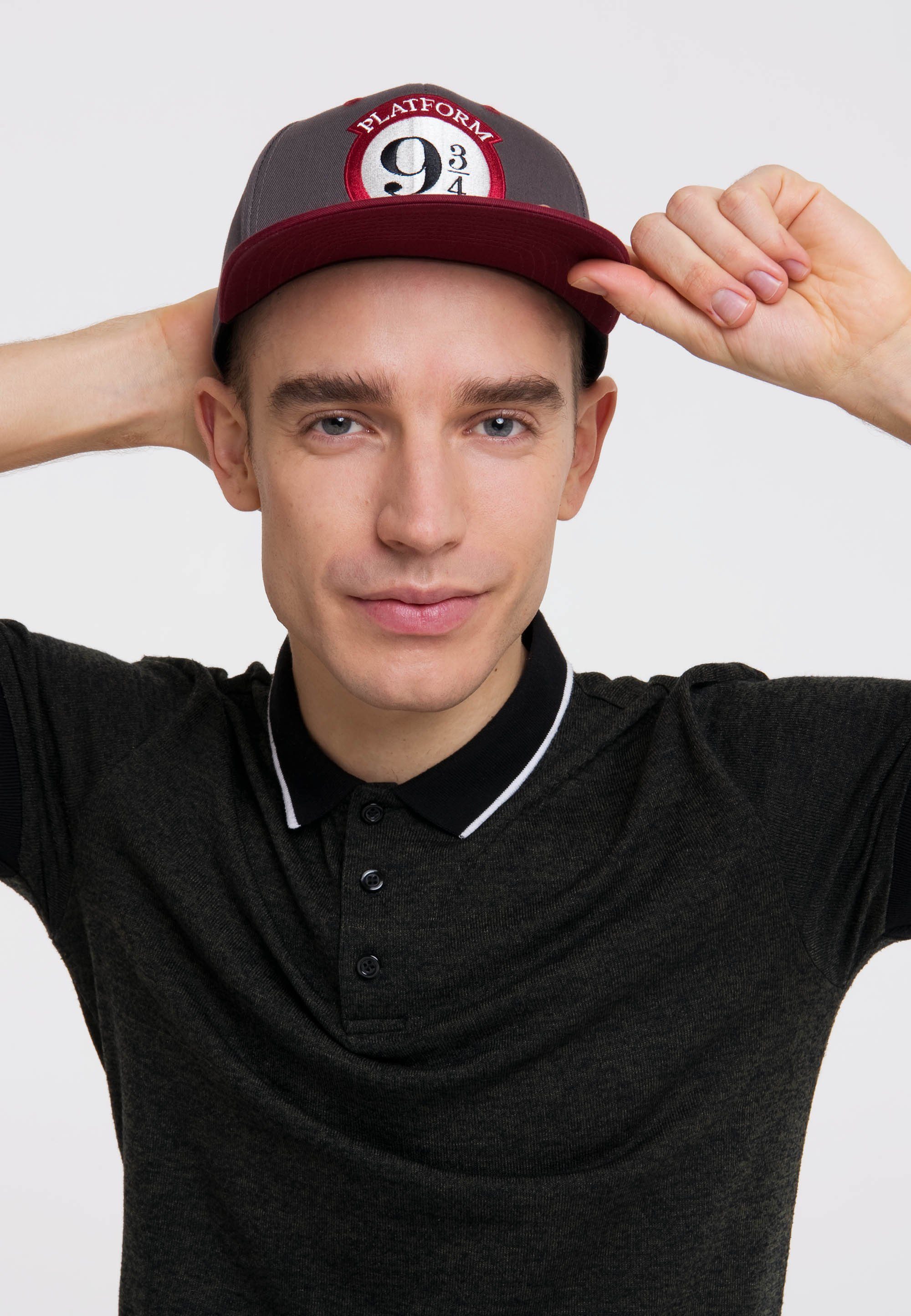 LOGOSHIRT Baseball Cap Harry Potter – Hogwarts Express mit lizenziertem Originaldesign