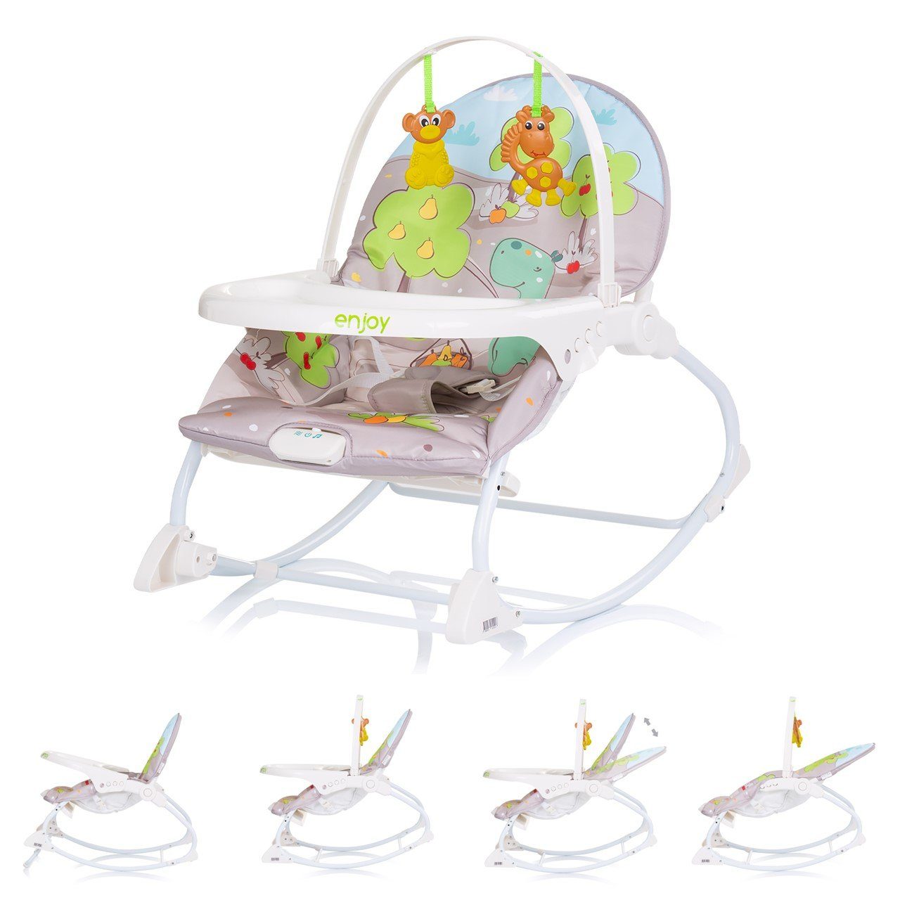 Chipolino Babywippe Babywippe Enjoy, Stuhl, Schaukelfunktion, günstig online kaufen