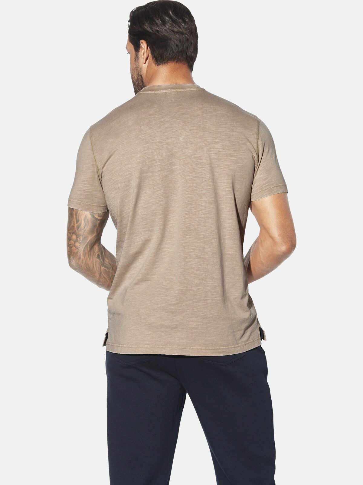 Jan Vanderstorm T-Shirt NORHEIM mit nordischen Aufdruck