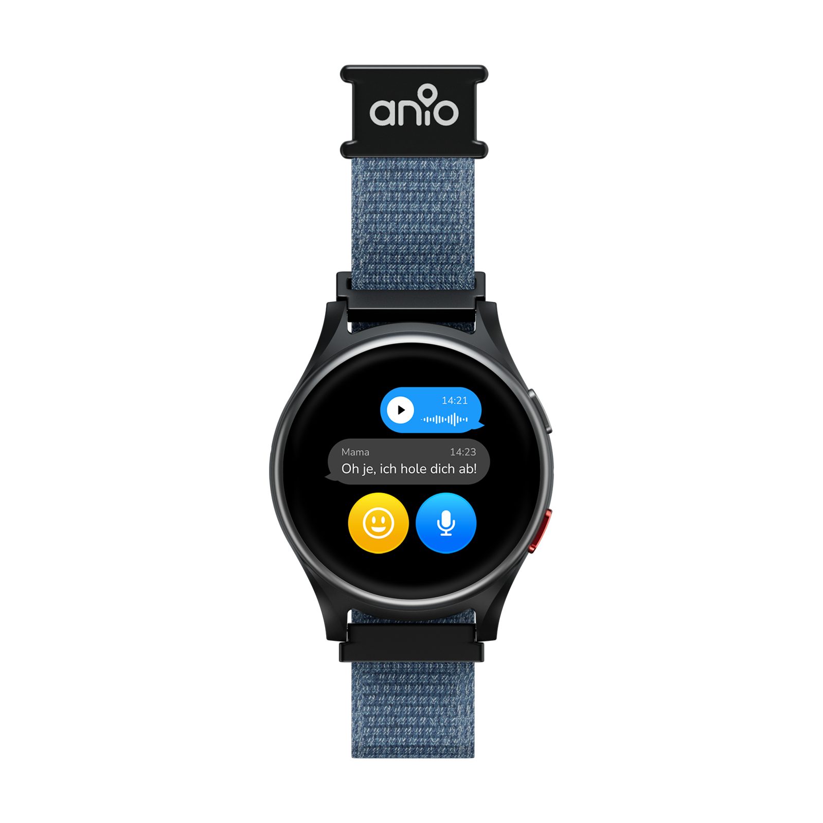 ANIO 6 Kinderuhr mit GPS & Anruffunktion Ortung SOS Knopf Smartwatch, 4G – Bild 3 von 5
