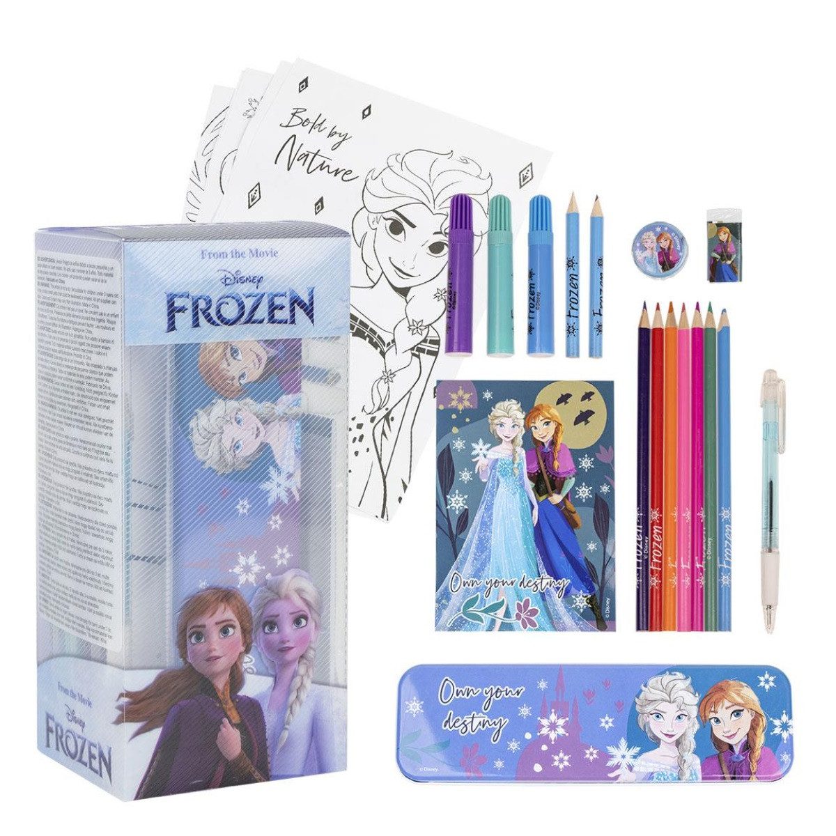 Disney Frozen Farbkasten Farbset für Kinder Mal- & Bastelspaß im praktischen Format