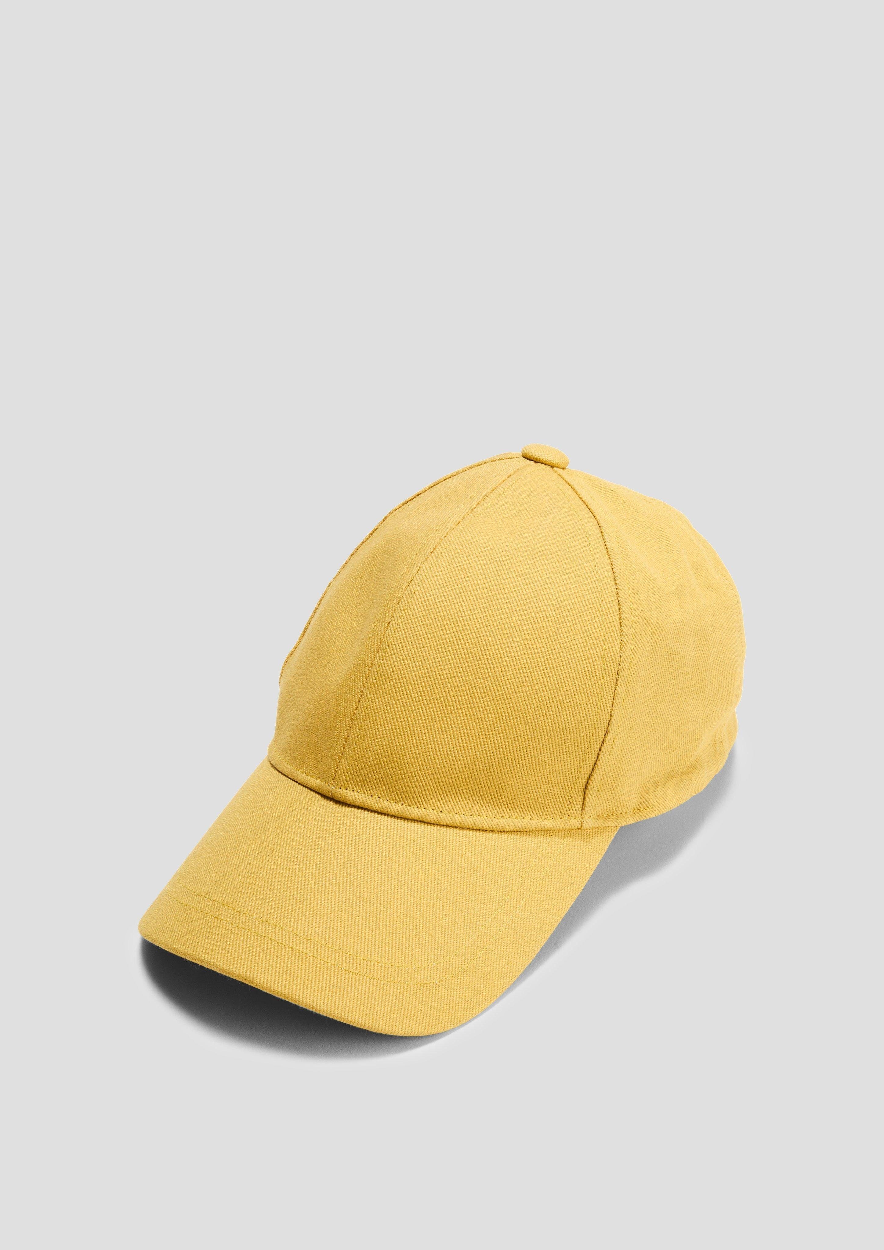 s.Oliver Baseball Cap Kappe aus Twill gelb