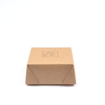 Einwegschale 200 Stück Noodleboxen (130×107×64 mm), 30 OZ, kraft, Foodbox Nudelbox Lunchbox Snack China Box Pastabox