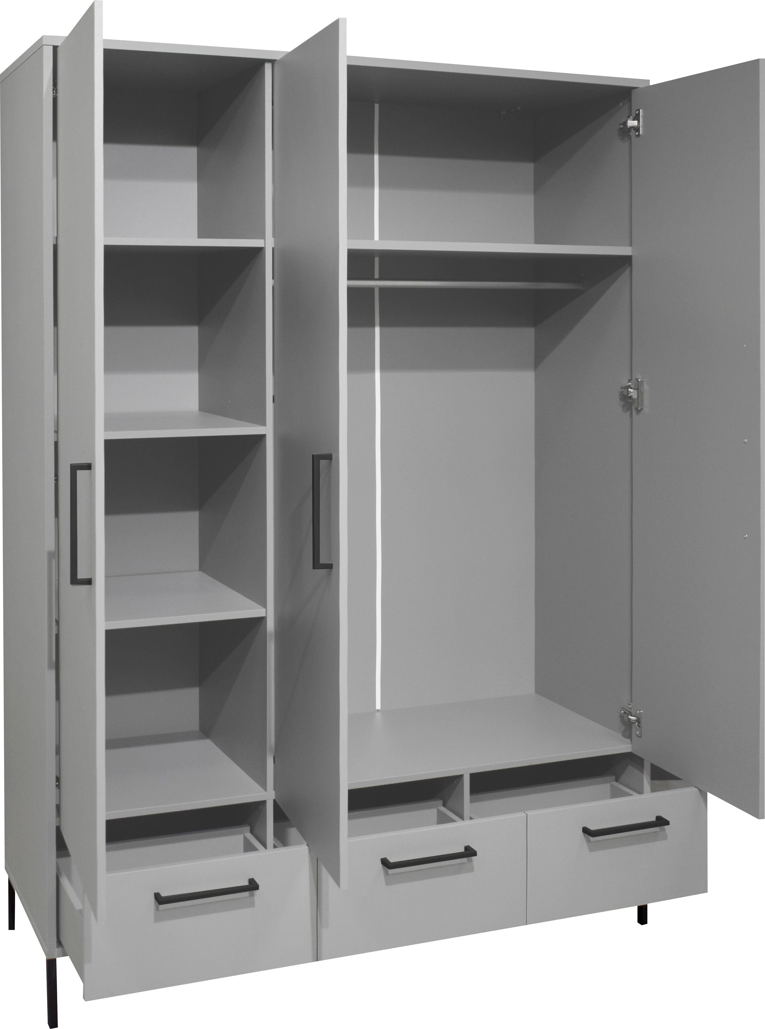 Mäusbacher Kleiderschrank Kleiderschrank Höhe 195" Breite "148"