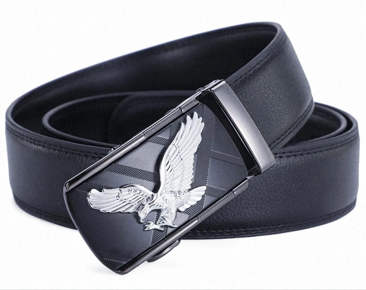 LOFTY Ledergürtel Automatikgürtel Herren, Gürtel Herren, Ledergürtel Herren günstig online kaufen