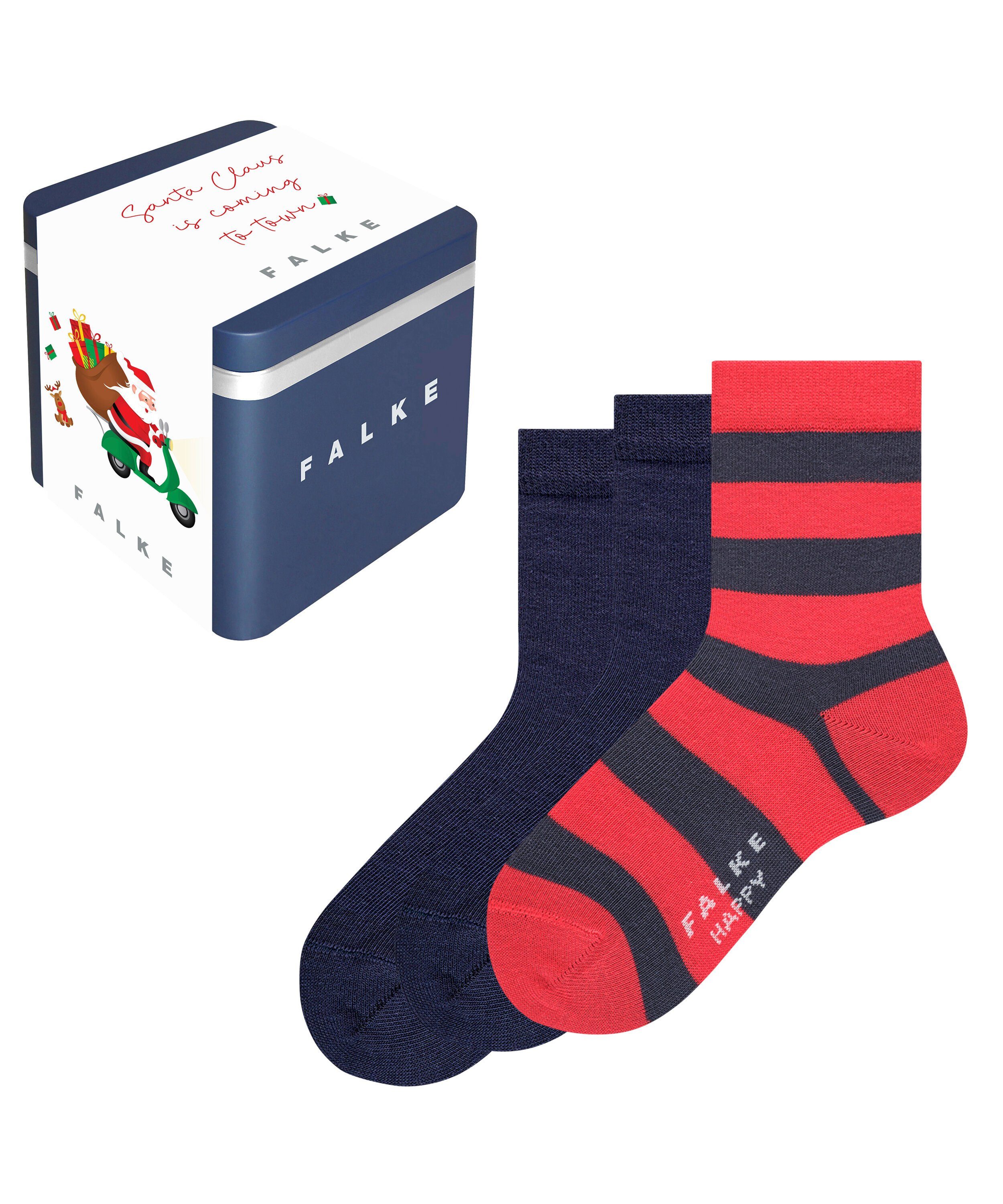 FALKE Socken Happy Giftbox 3-Pack (3-Paar) sortiment (0080)