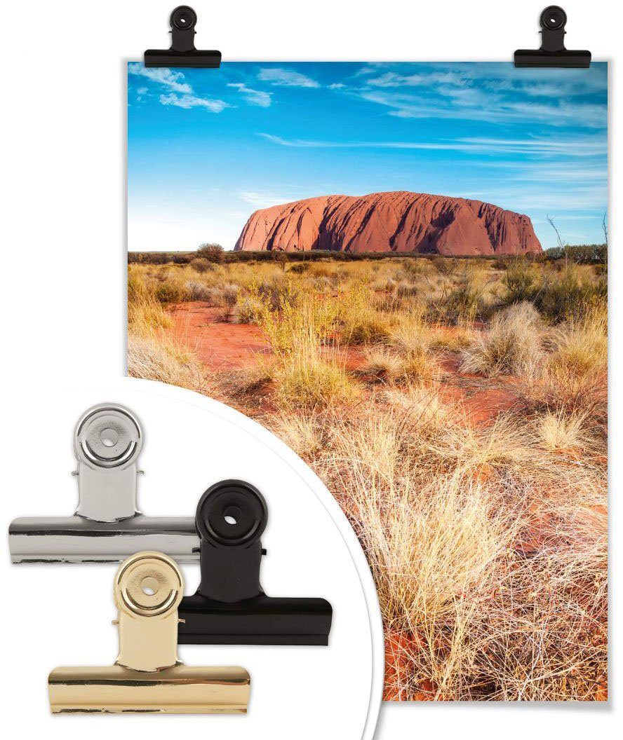 Poster Rock, Australien Wall-Art St), Wandbild, Poster, Ayers Wandposter Bild, (1