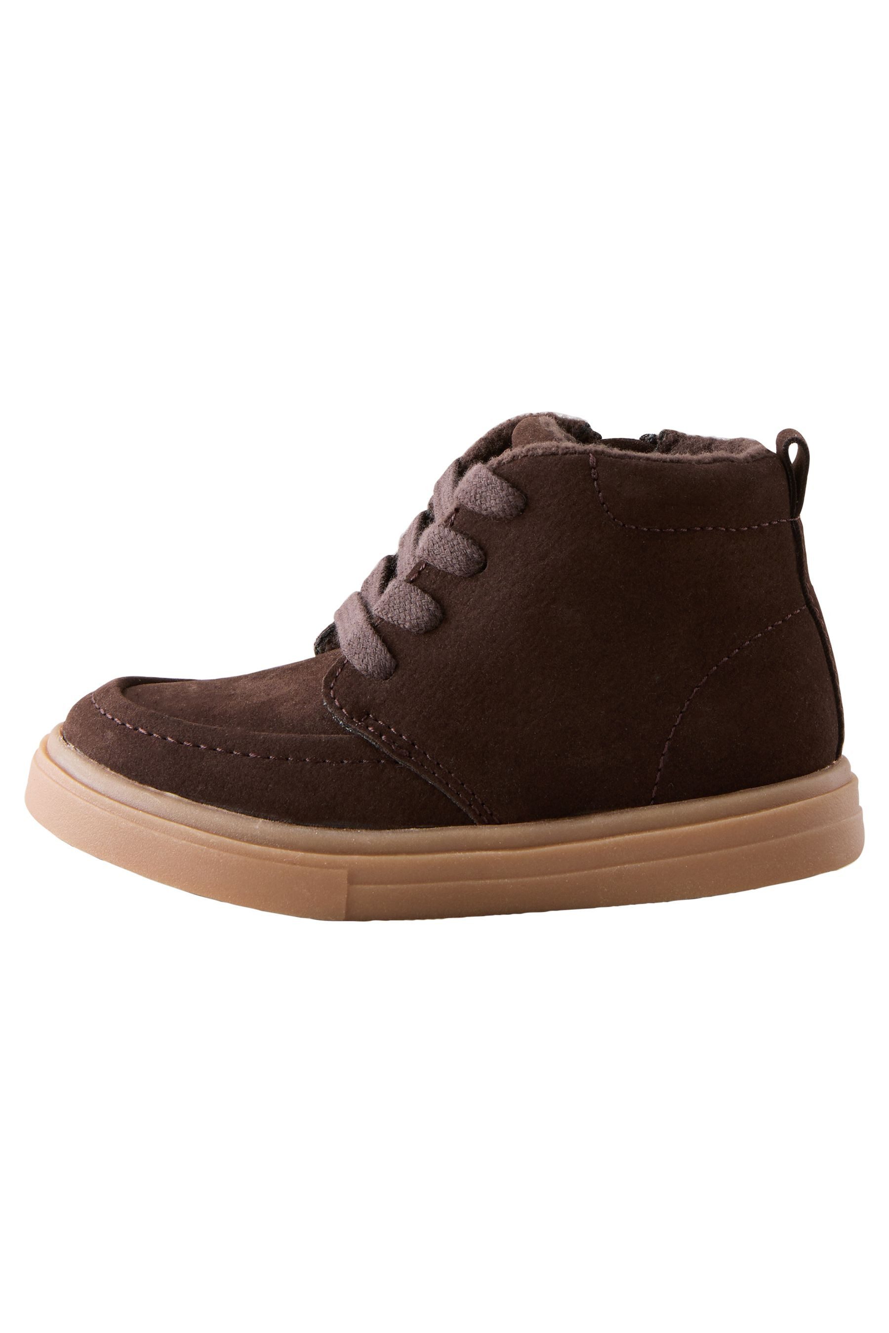 Next Warmgefütterte Chukka-Stiefel, weite Passform Schnürstiefelette günstig online kaufen