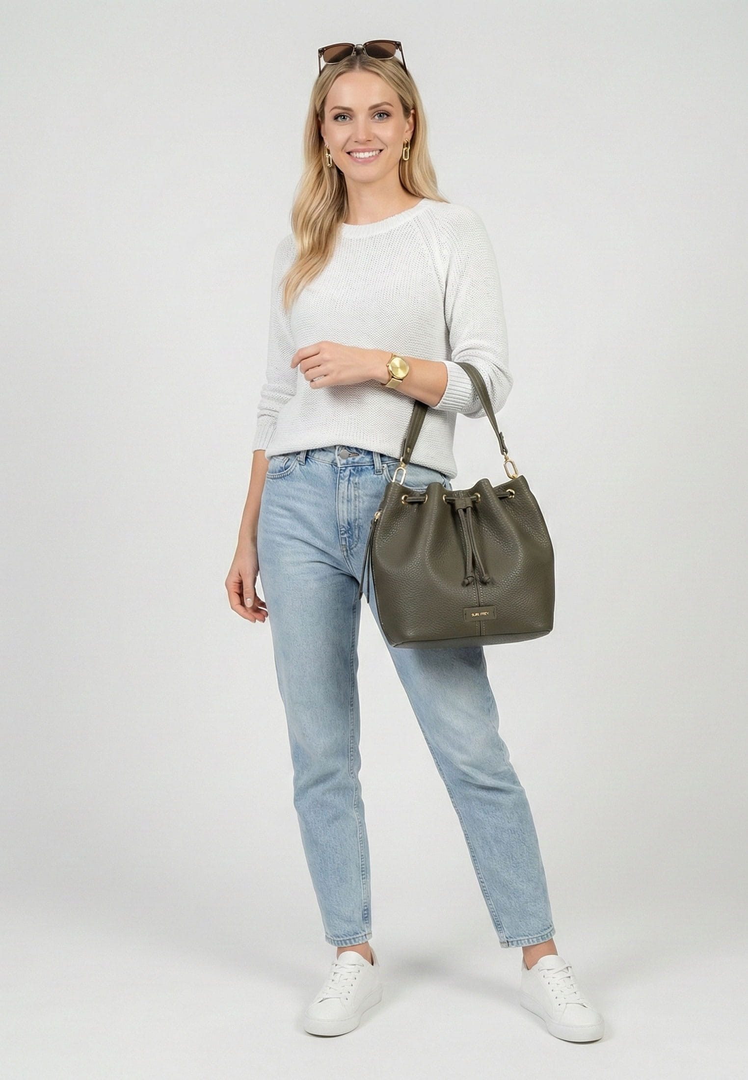 SURI FREY Beuteltasche SFY Gray